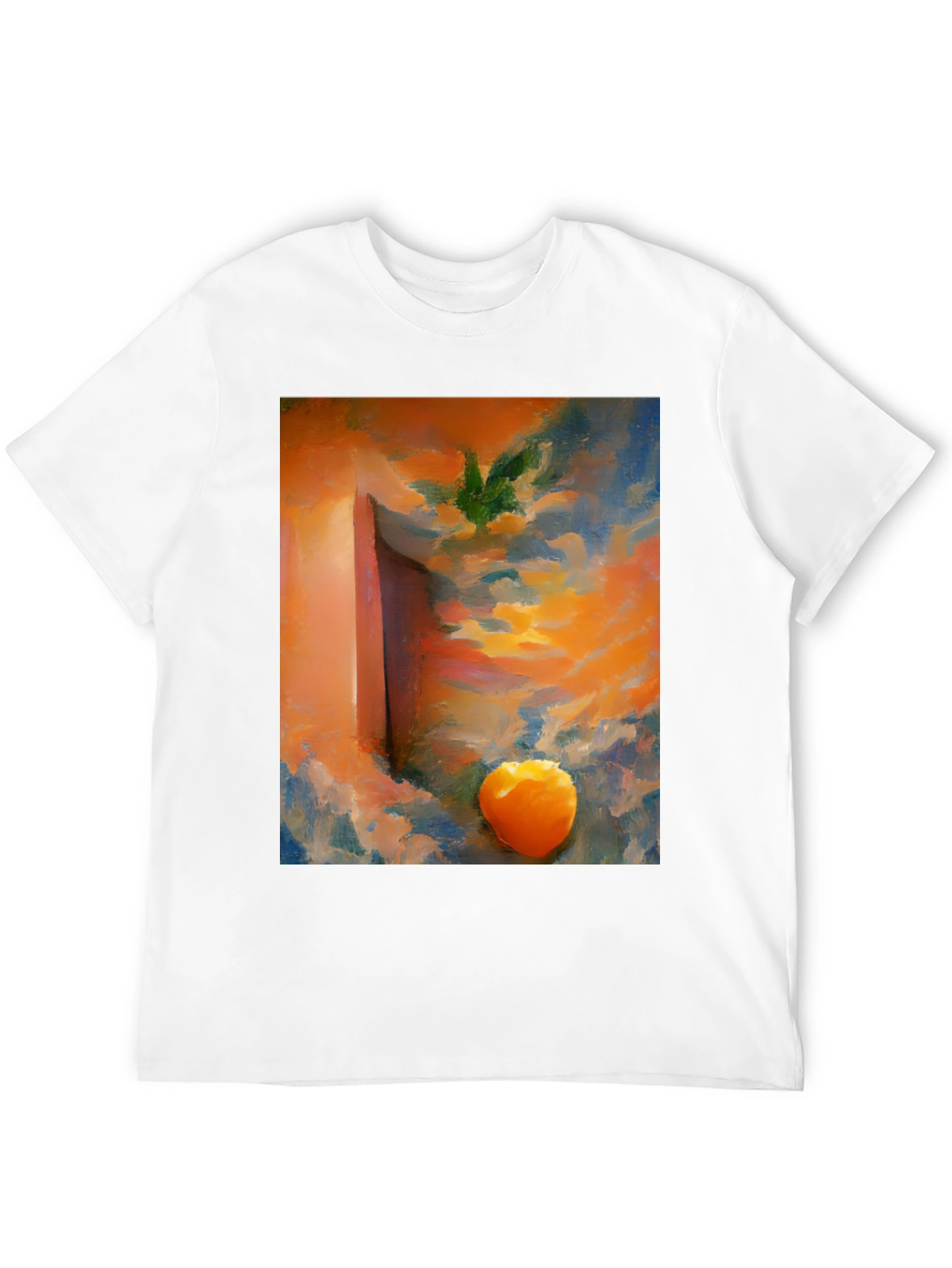 Abstract Sunset Graphic T-Shirt