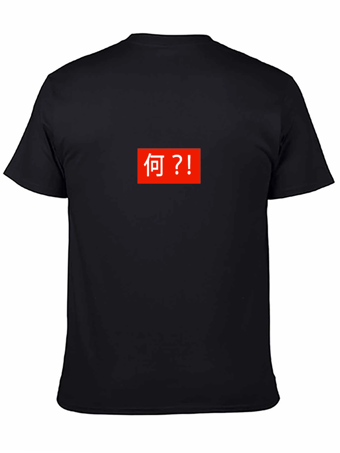 Japanese Text Box Tee - What?! T-Shirt