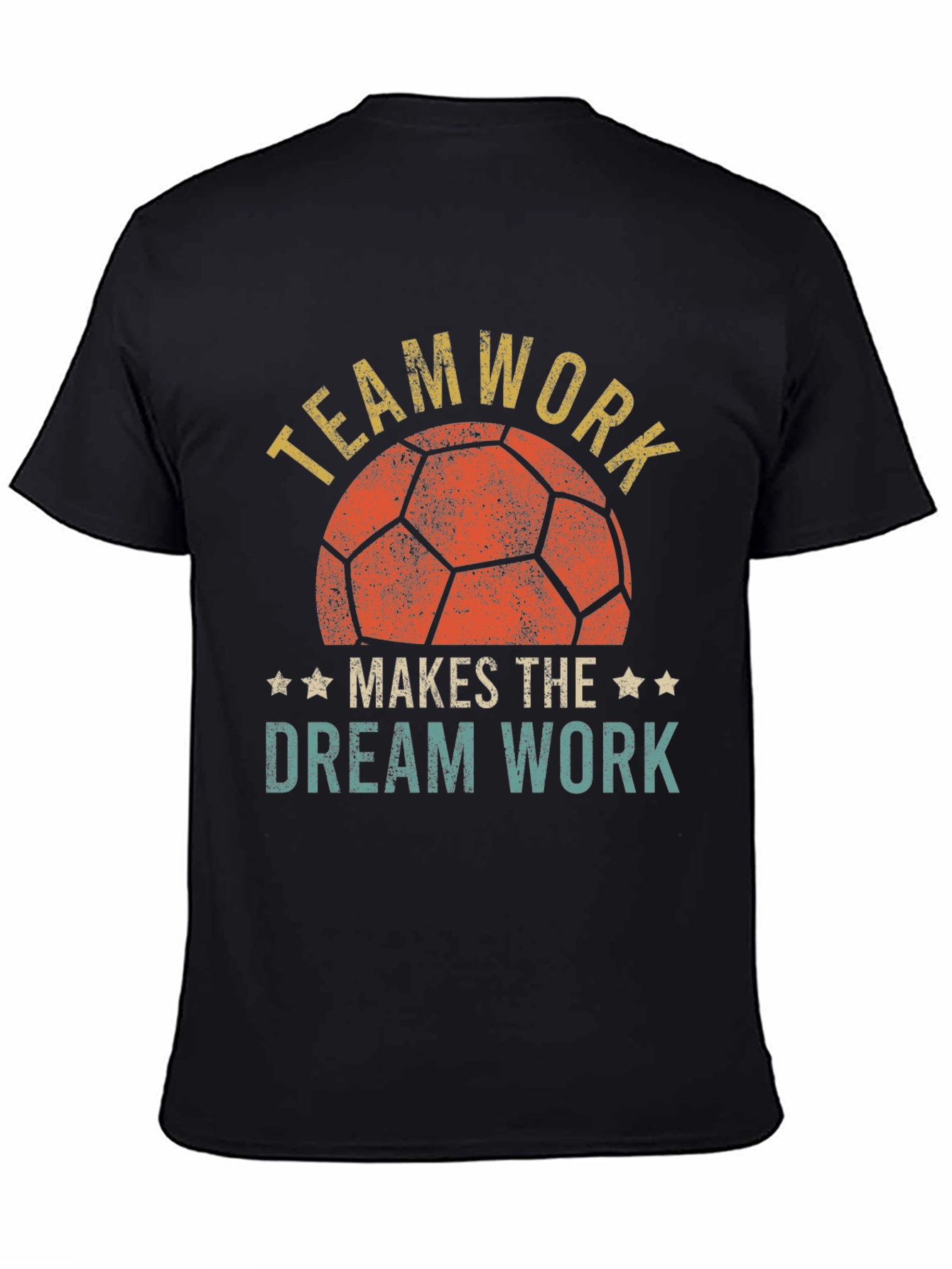 Teamwork Dream Work Graphic T-Shirt