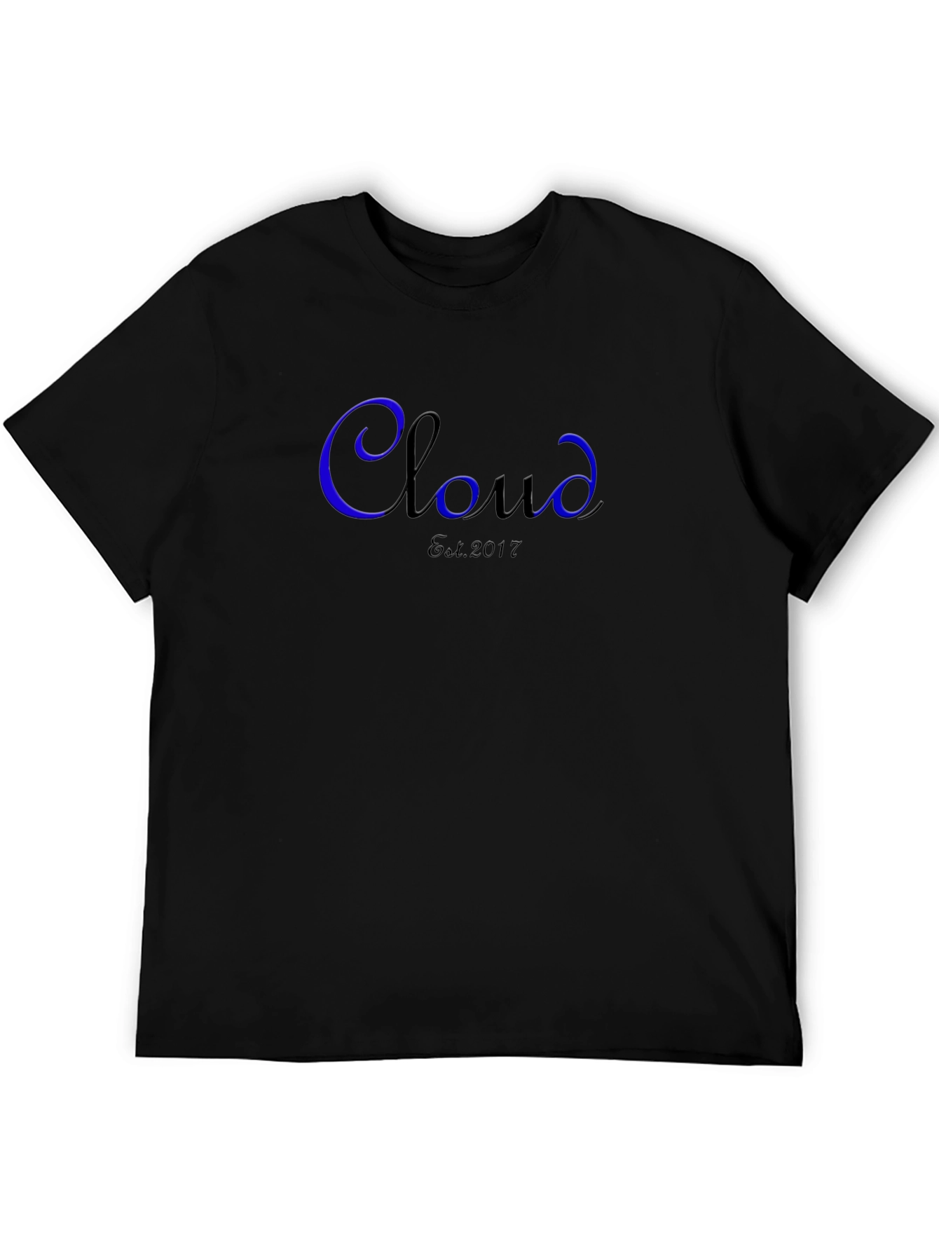 Cloud Est. 2017 Black T-Shirt