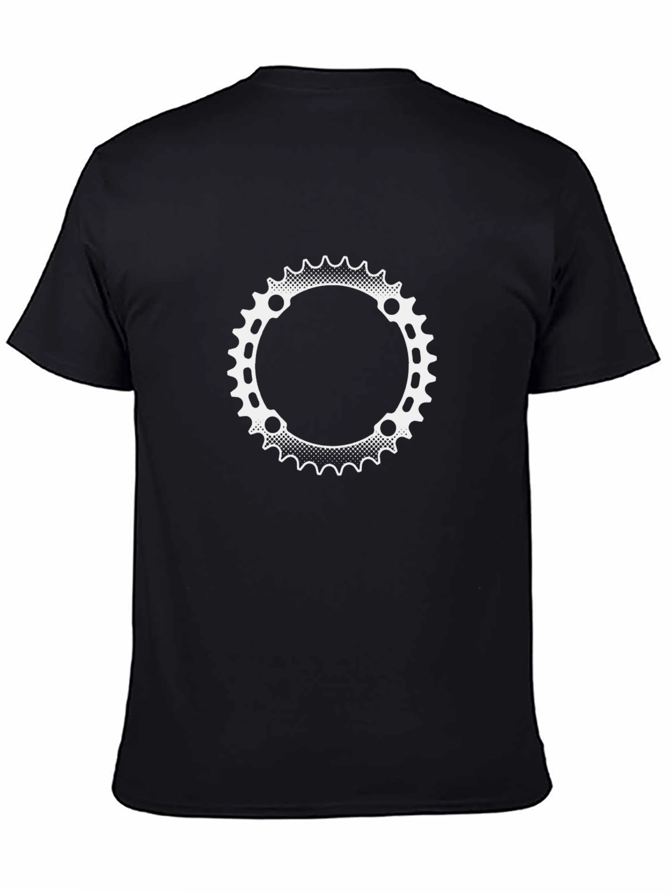 Cool Sprocket Graphic Black T-Shirt