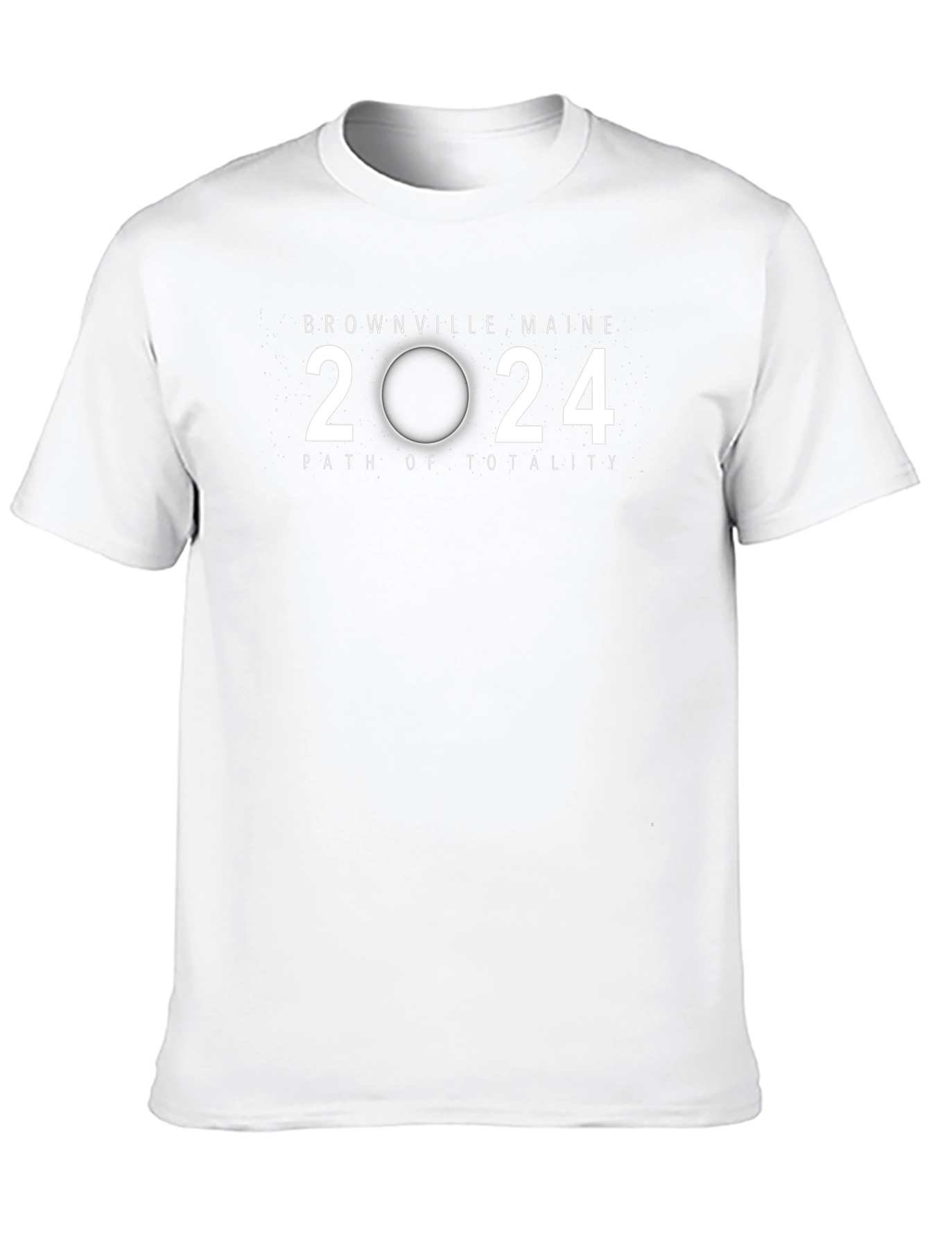 2024 Eclipse T-Shirt - Greenville Maine Path of Totality
