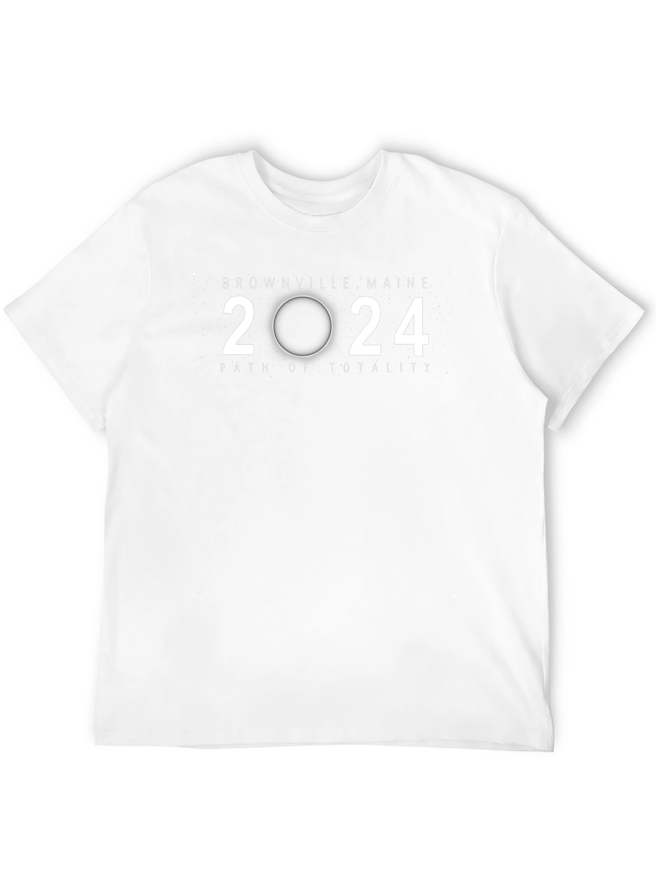 2024 Eclipse T-Shirt - Greenville Maine Path of Totality