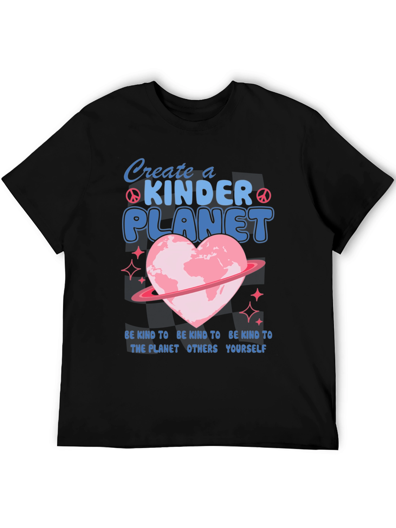 Kind Planet Graphic Tee - Spread Love and Kindness