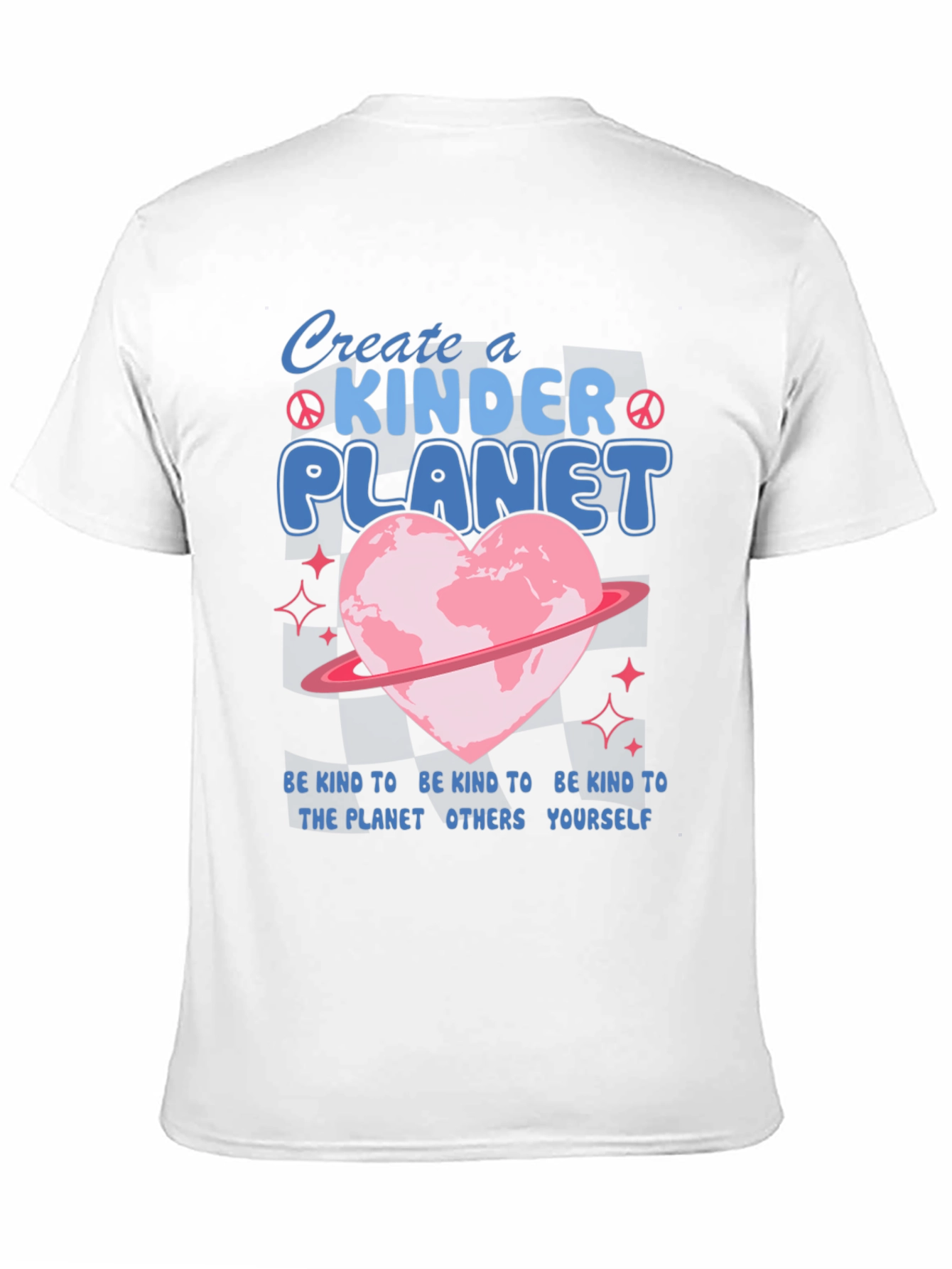 Kind Planet Graphic Tee - Spread Love and Kindness