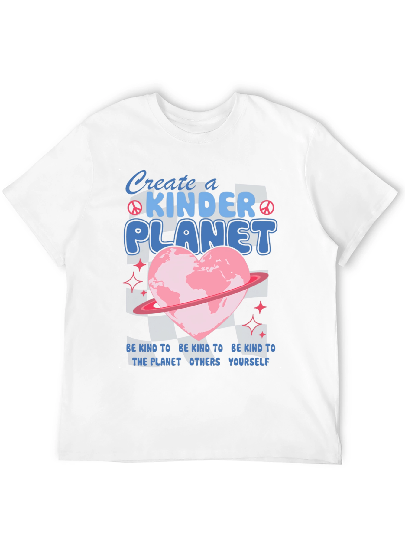 Kind Planet Graphic Tee - Spread Love and Kindness