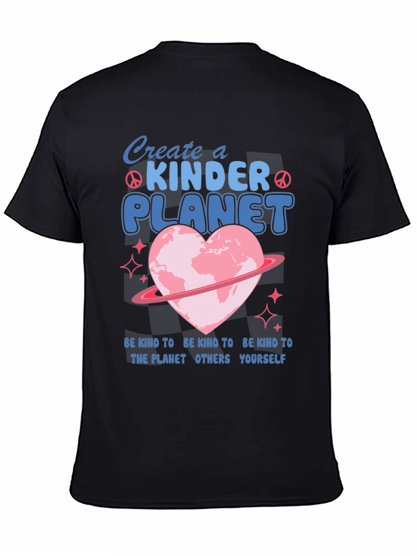 Kind Planet Graphic Tee - Spread Love and Kindness