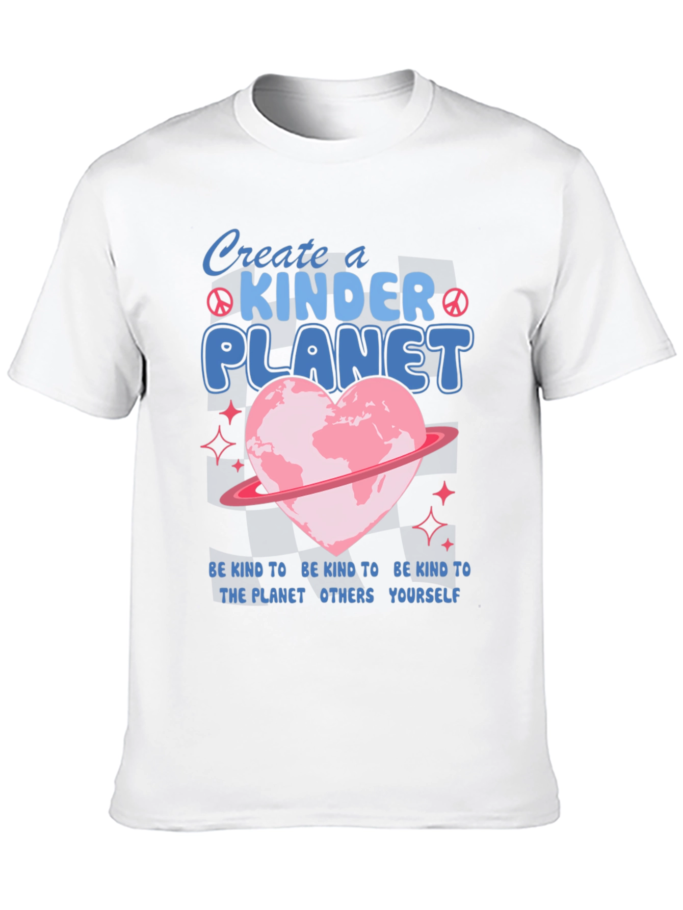 Kind Planet Graphic Tee - Spread Love and Kindness