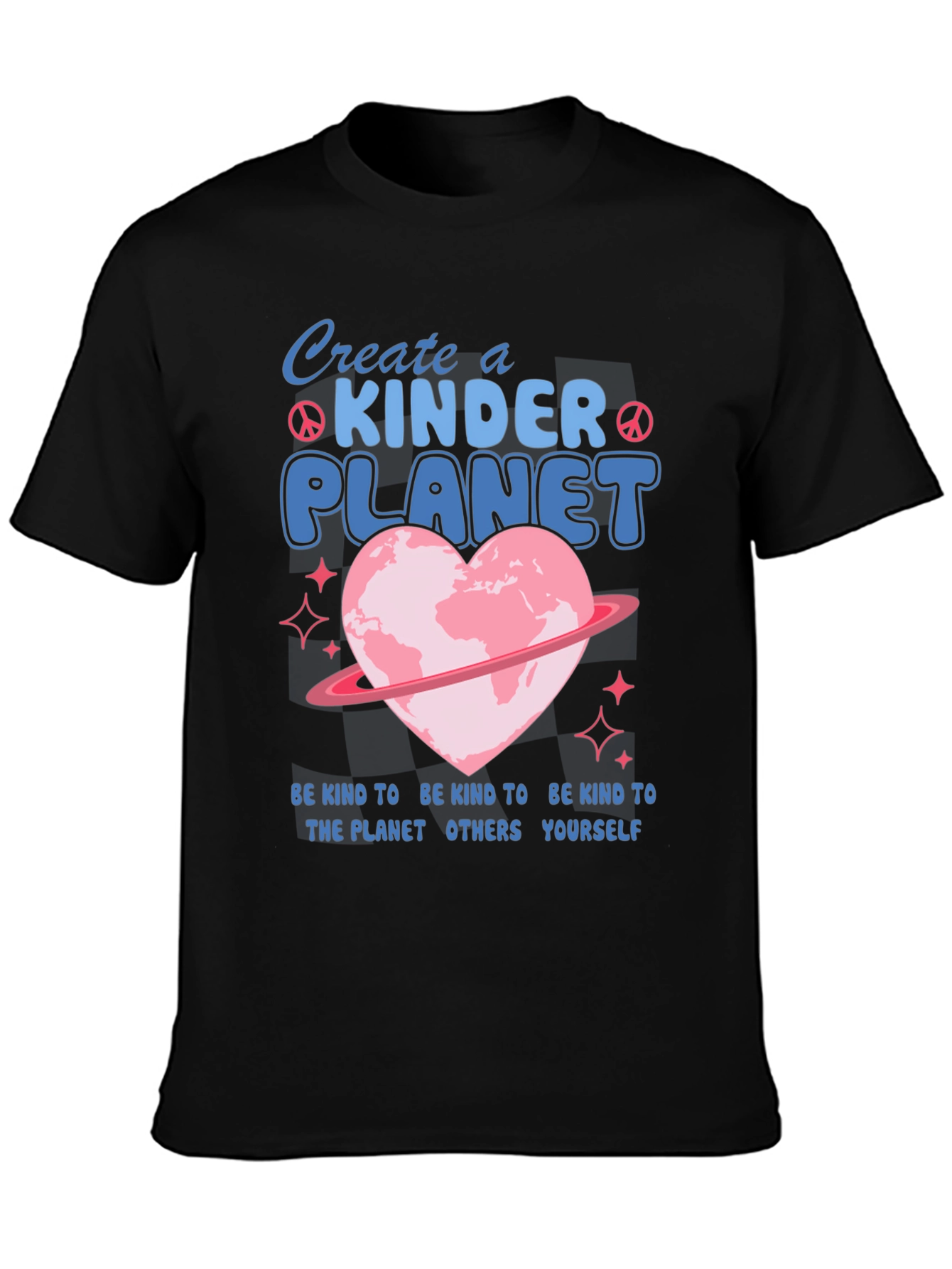 Kind Planet Graphic Tee - Spread Love and Kindness