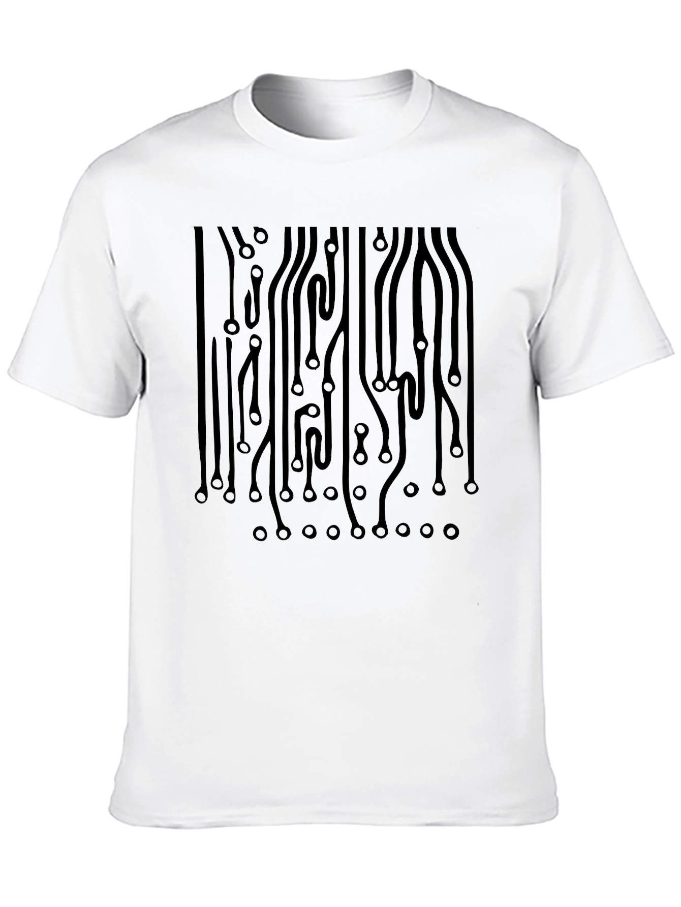 Circuit Board Graphic Tee - Stylish Geek Chic