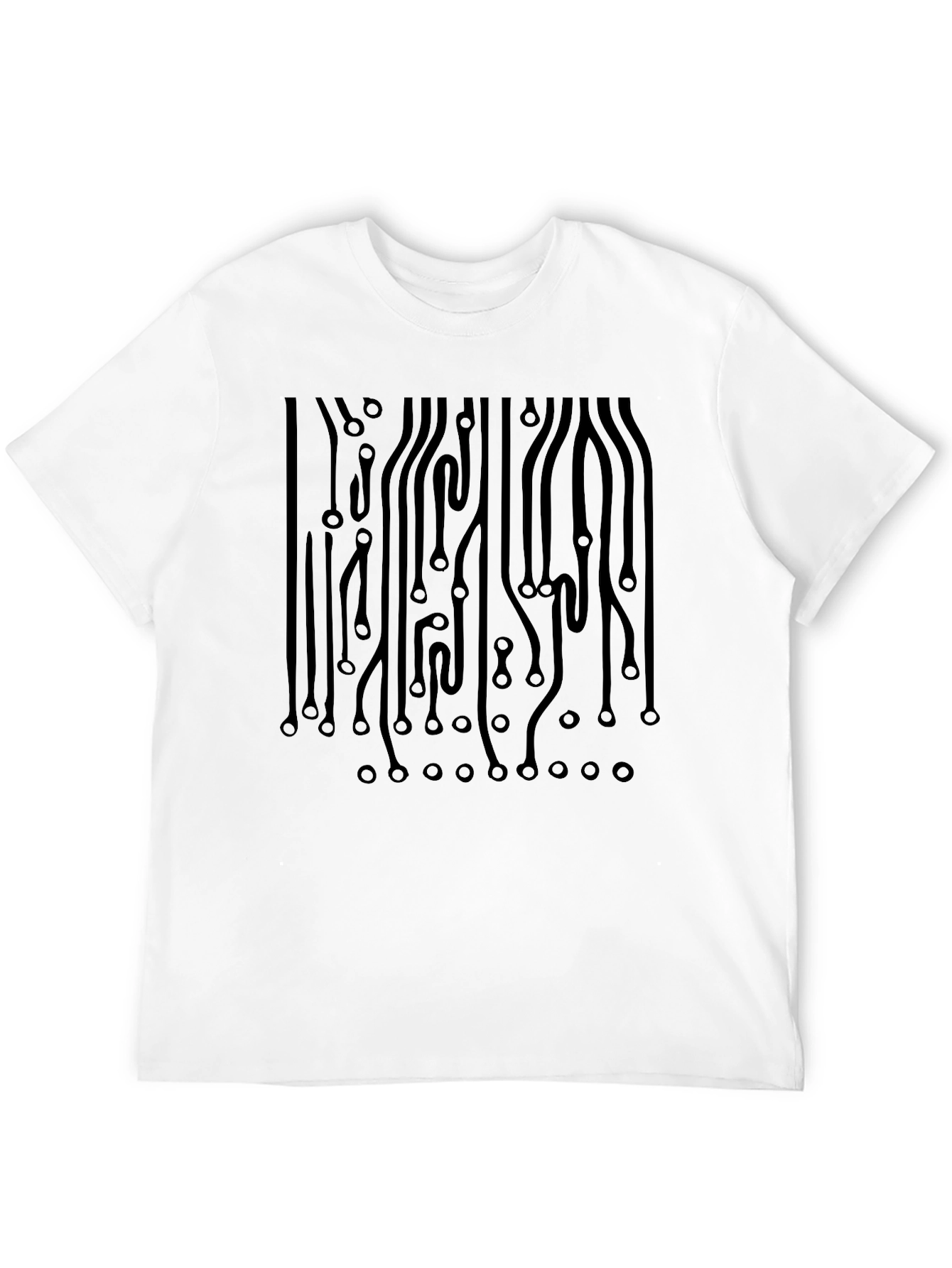Circuit Board Graphic Tee - Stylish Geek Chic