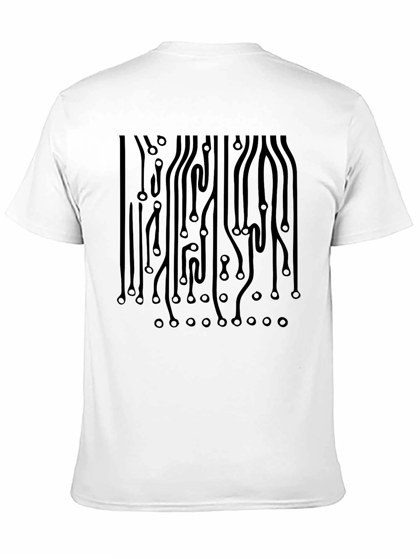 Circuit Board Graphic Tee - Stylish Geek Chic