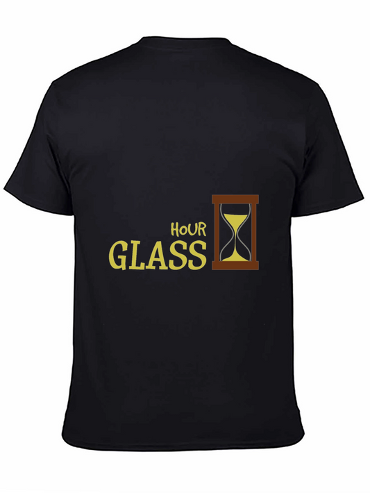 Hourglass Graphic Black T-Shirt