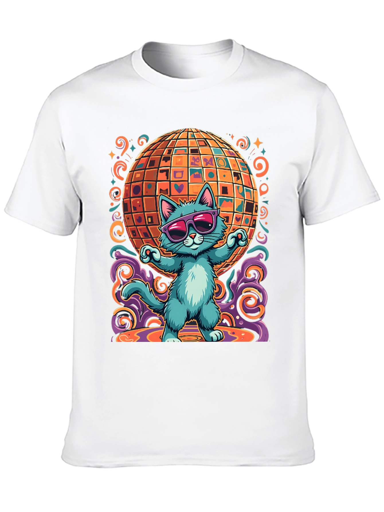 Groovy Cat Disco T-Shirt