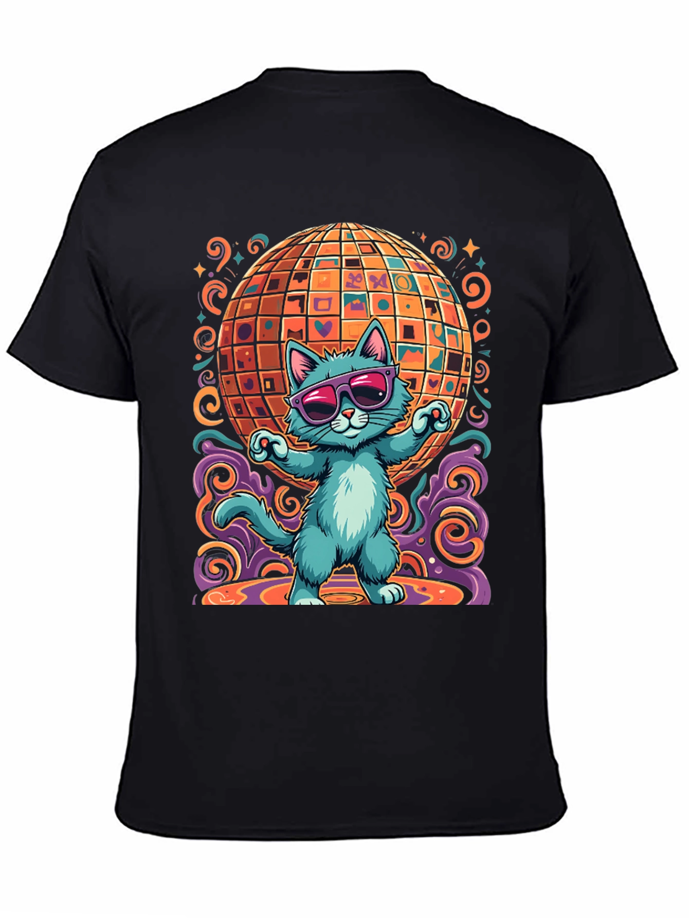 Groovy Cat Disco T-Shirt