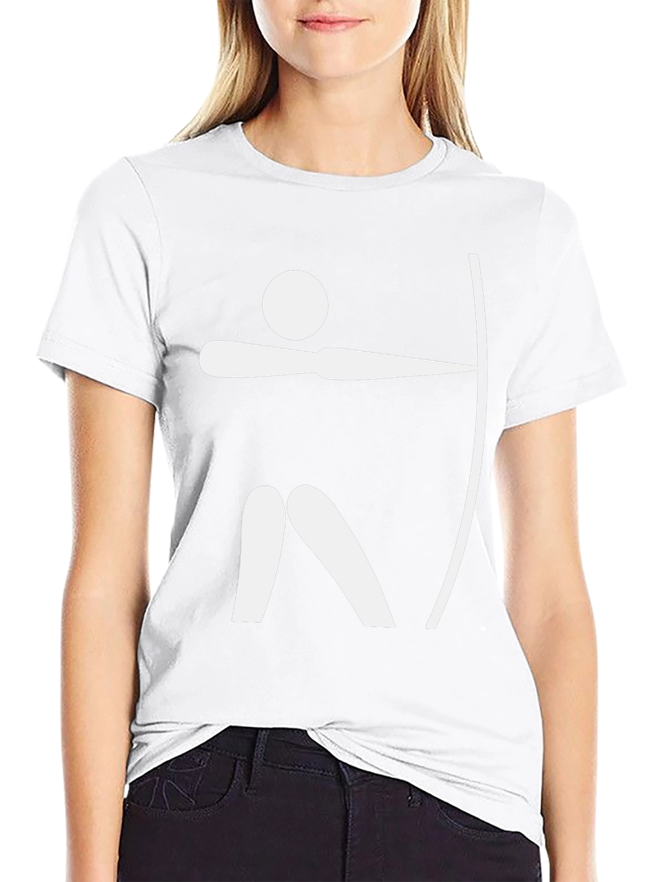 Archery Graphic T-Shirt - Black Casual Tee