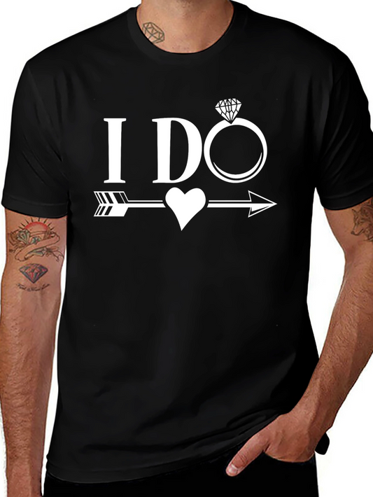 I Do Wedding T-Shirt - Bride & Groom Matching Tee