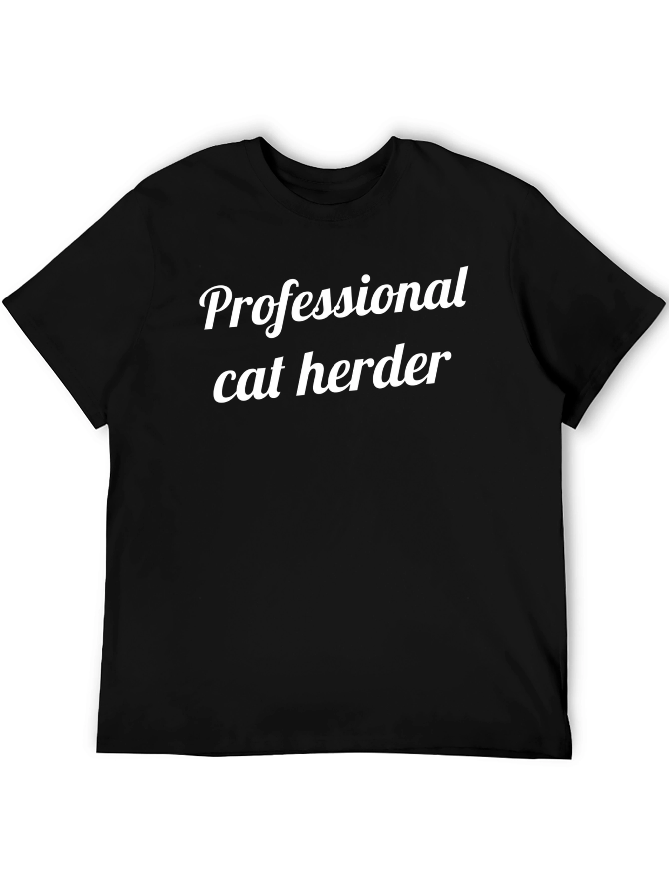 Professional Cat Herder Graphic T-Shirt