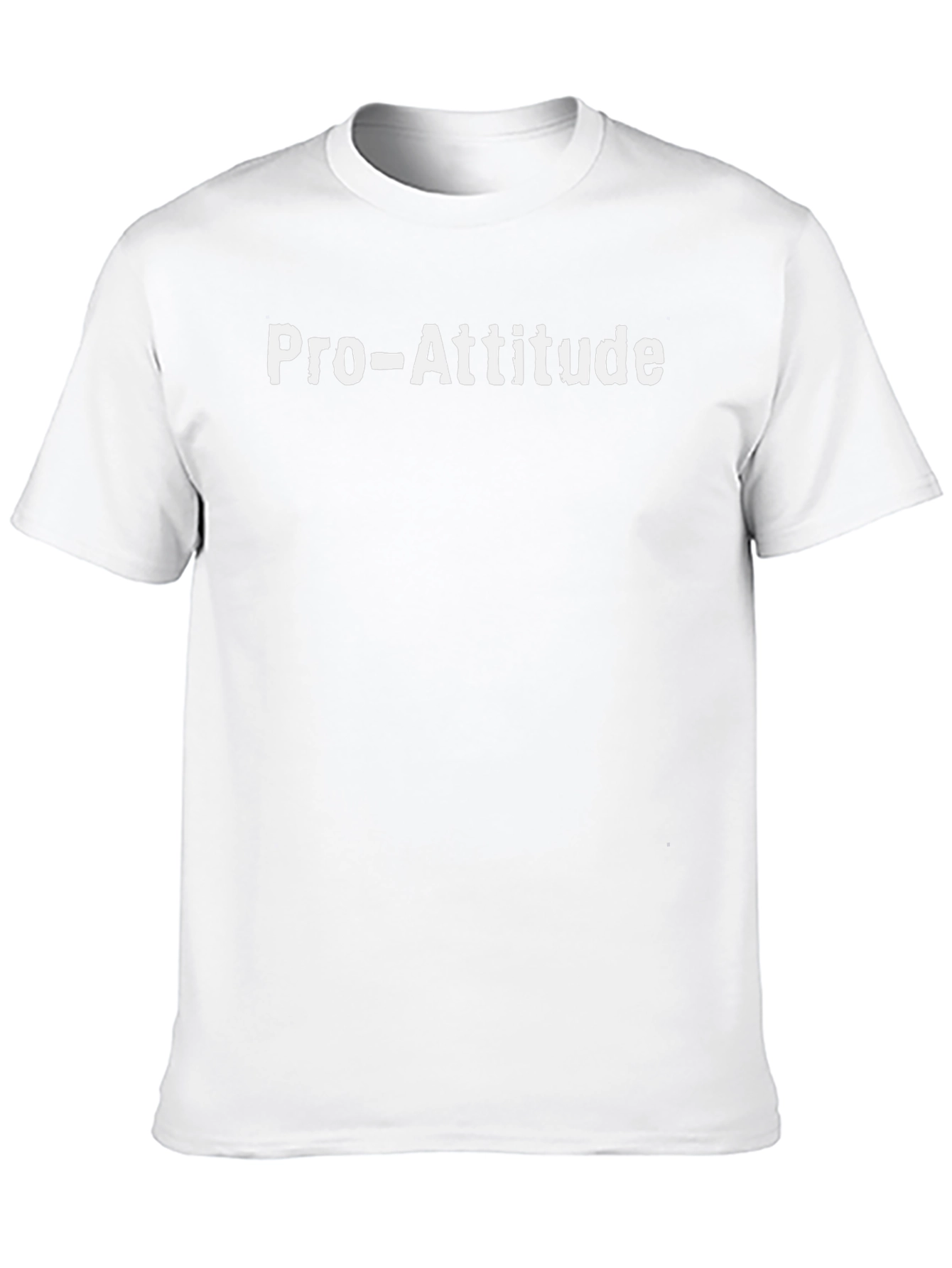 Pro-Attitude Black Cotton Graphic T-Shirt