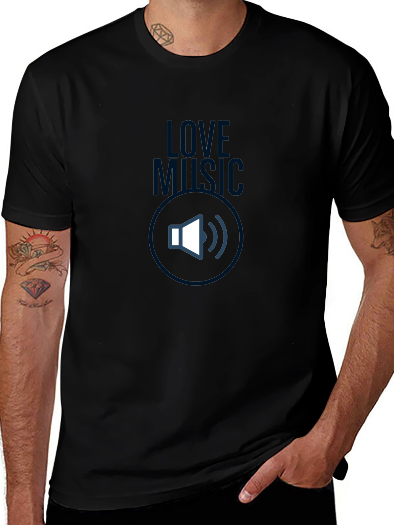 Love Music T-Shirt - Stylish Graphic Tee