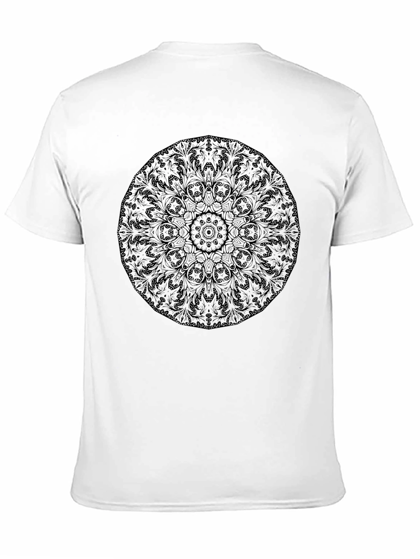Black Mandala Graphic T-Shirt - Stylish & Unique