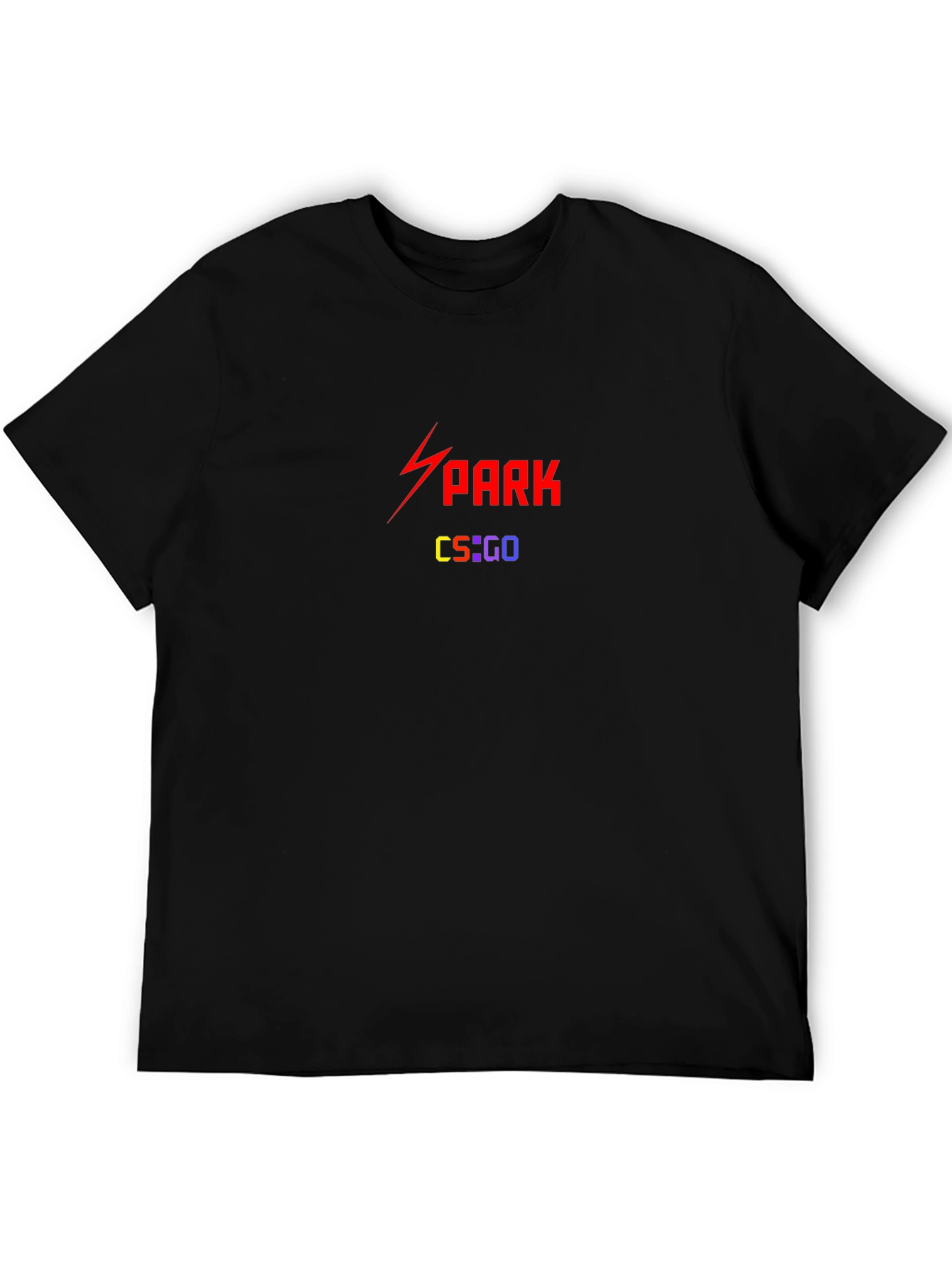 Spark CS:GO Black T-Shirt - Gaming Apparel