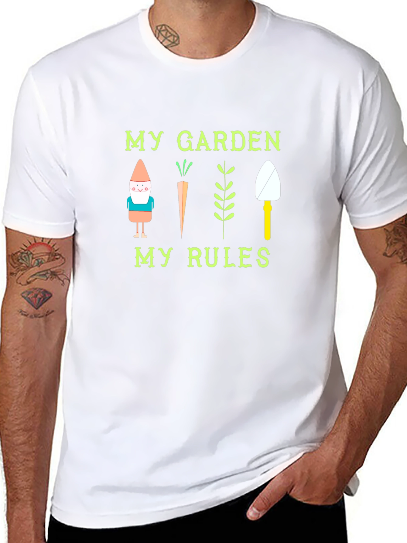 My Garden My Rules Gardening Humor Tee