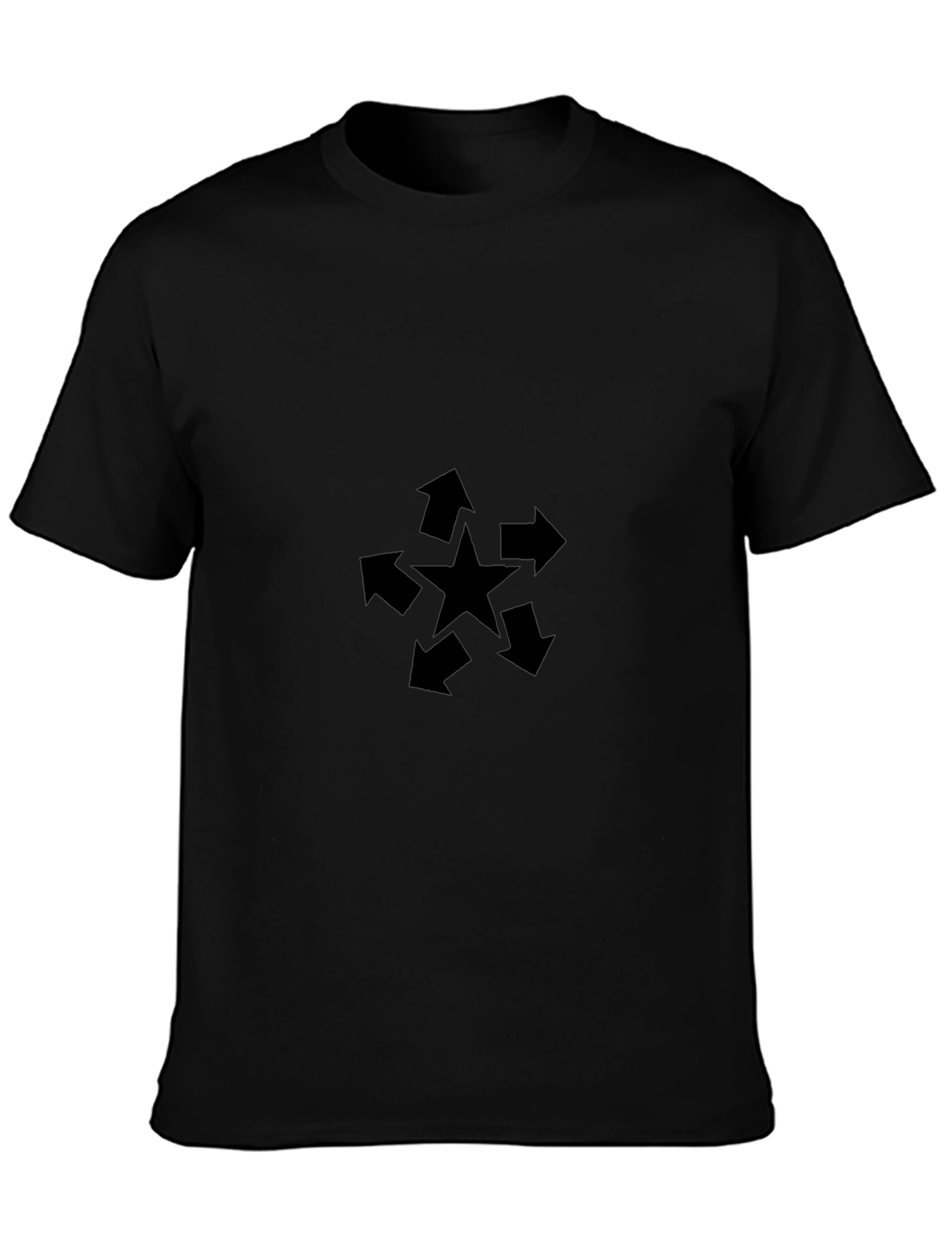 Star Arrow Mens Graphic T-Shirt