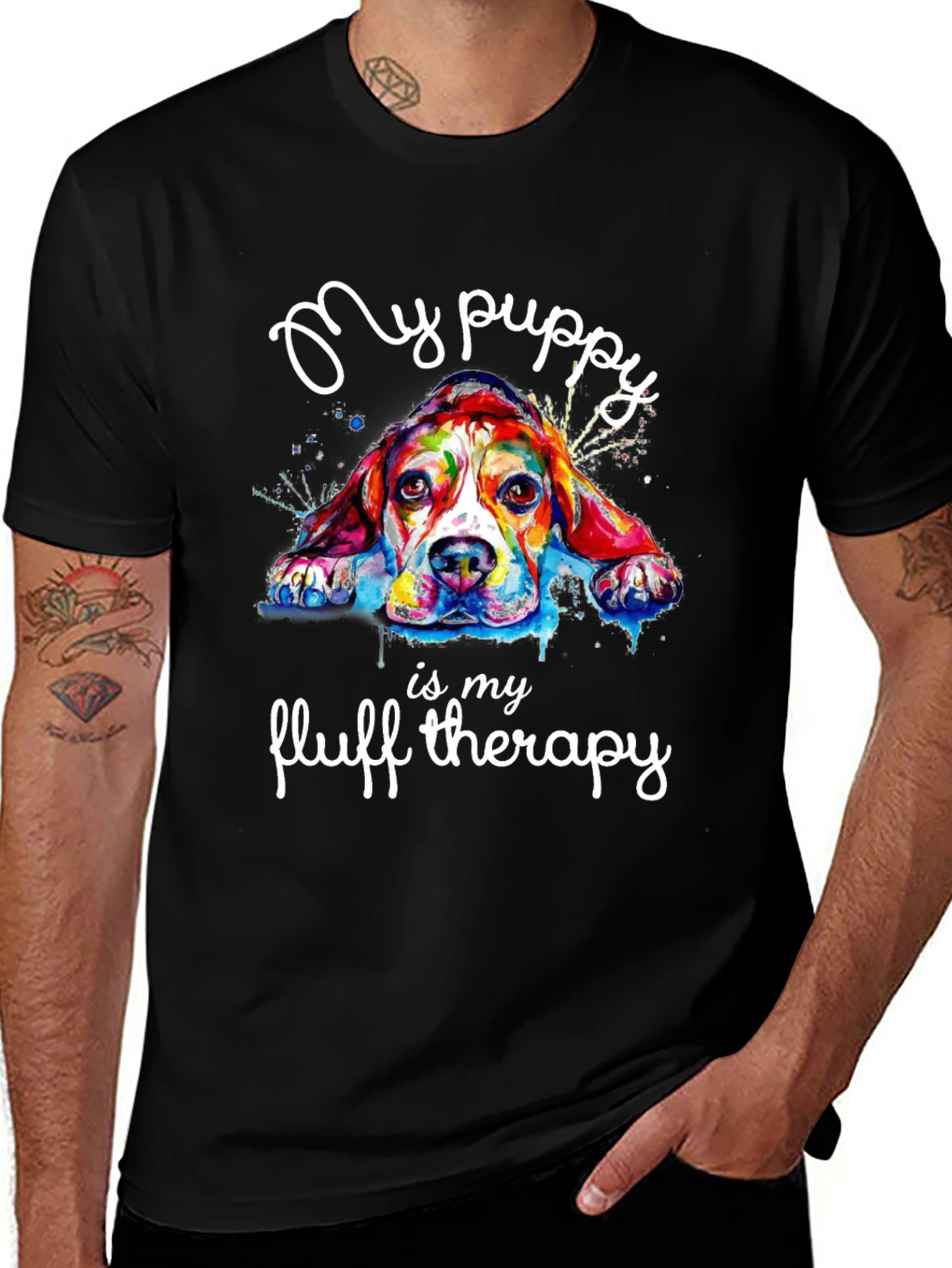Puppy Fluff Therapy T-Shirt