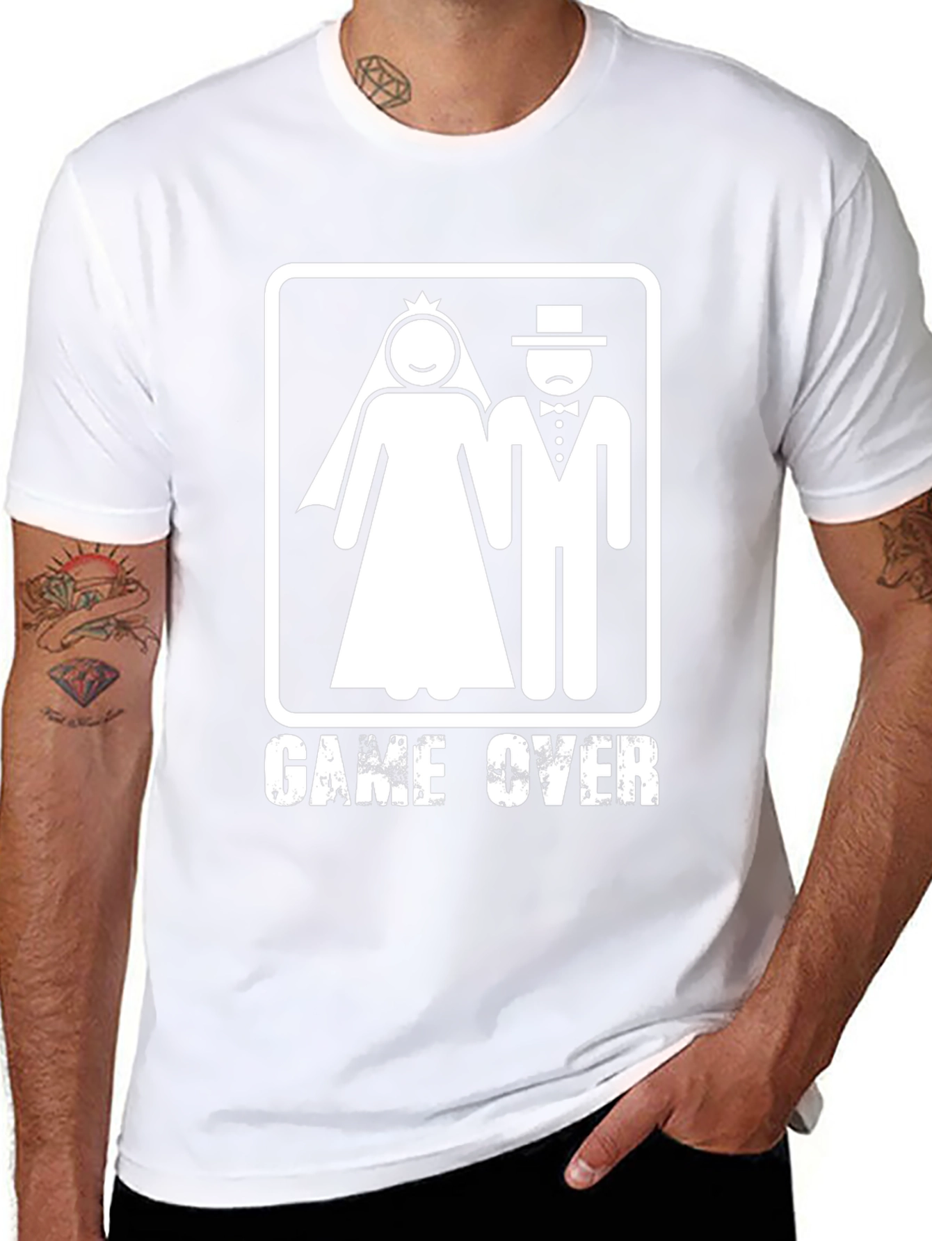 Game Over Wedding T-Shirt