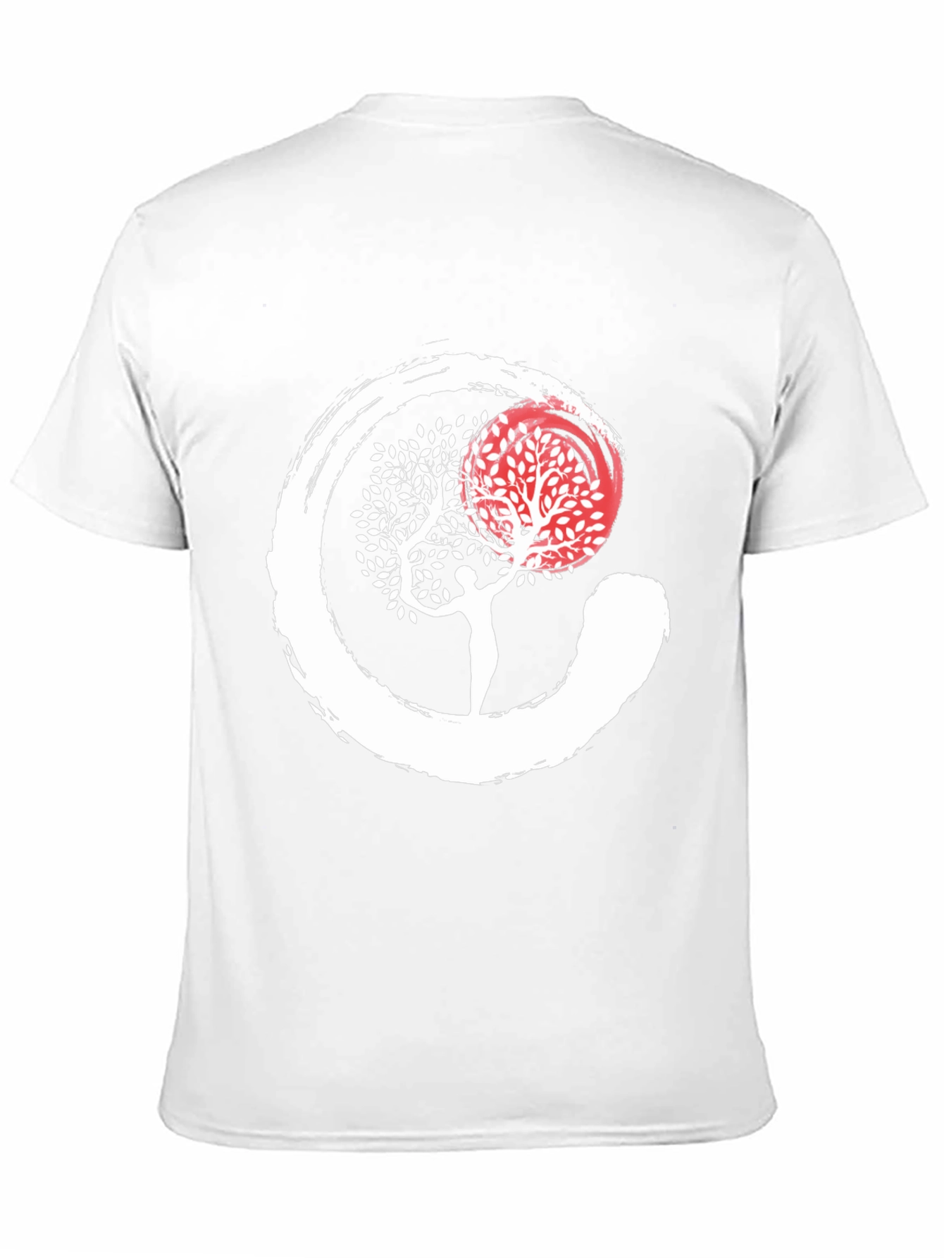 Zen Circle Tree T-Shirt - Spiritual Graphic Tee