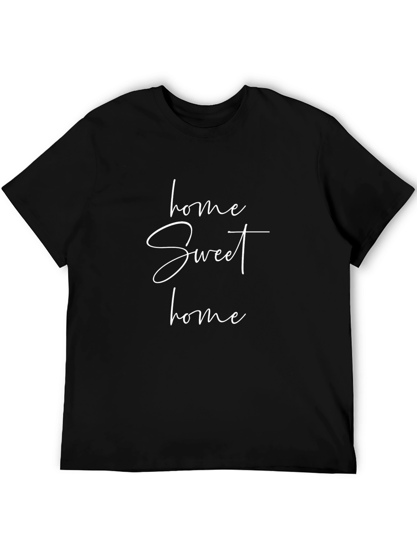 Home Sweet Home Graphic Tee - Black