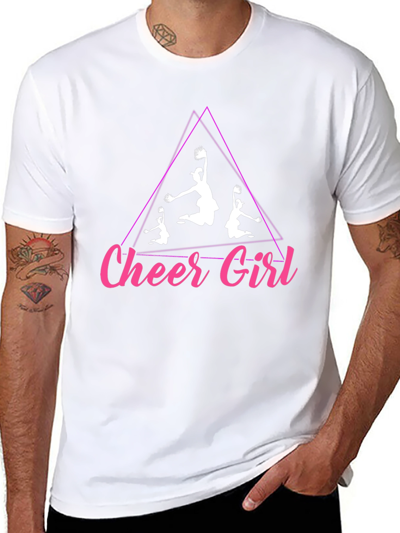 Cheer Girl Graphic T-Shirt