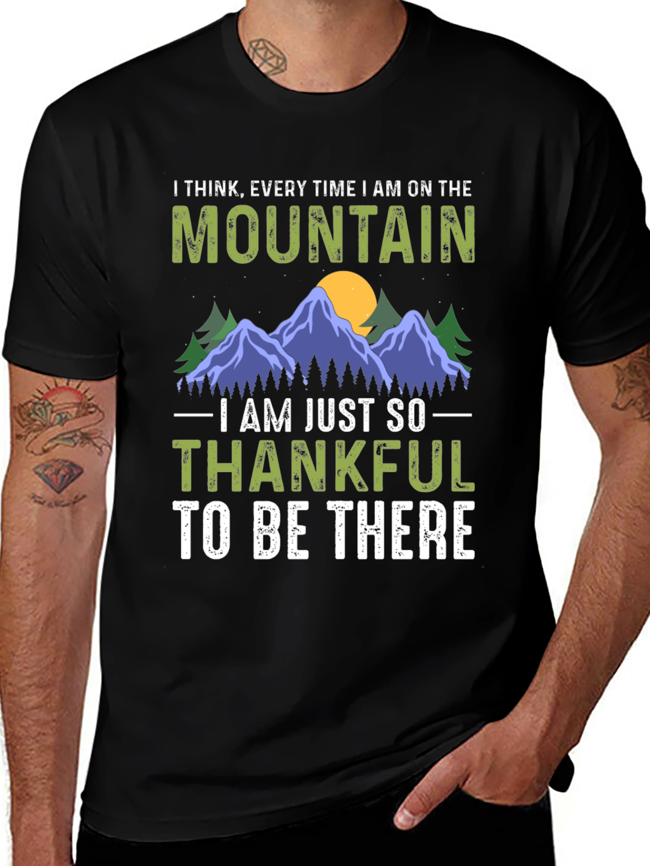 Mountain Graphic T-Shirt - Nature Lover Tee