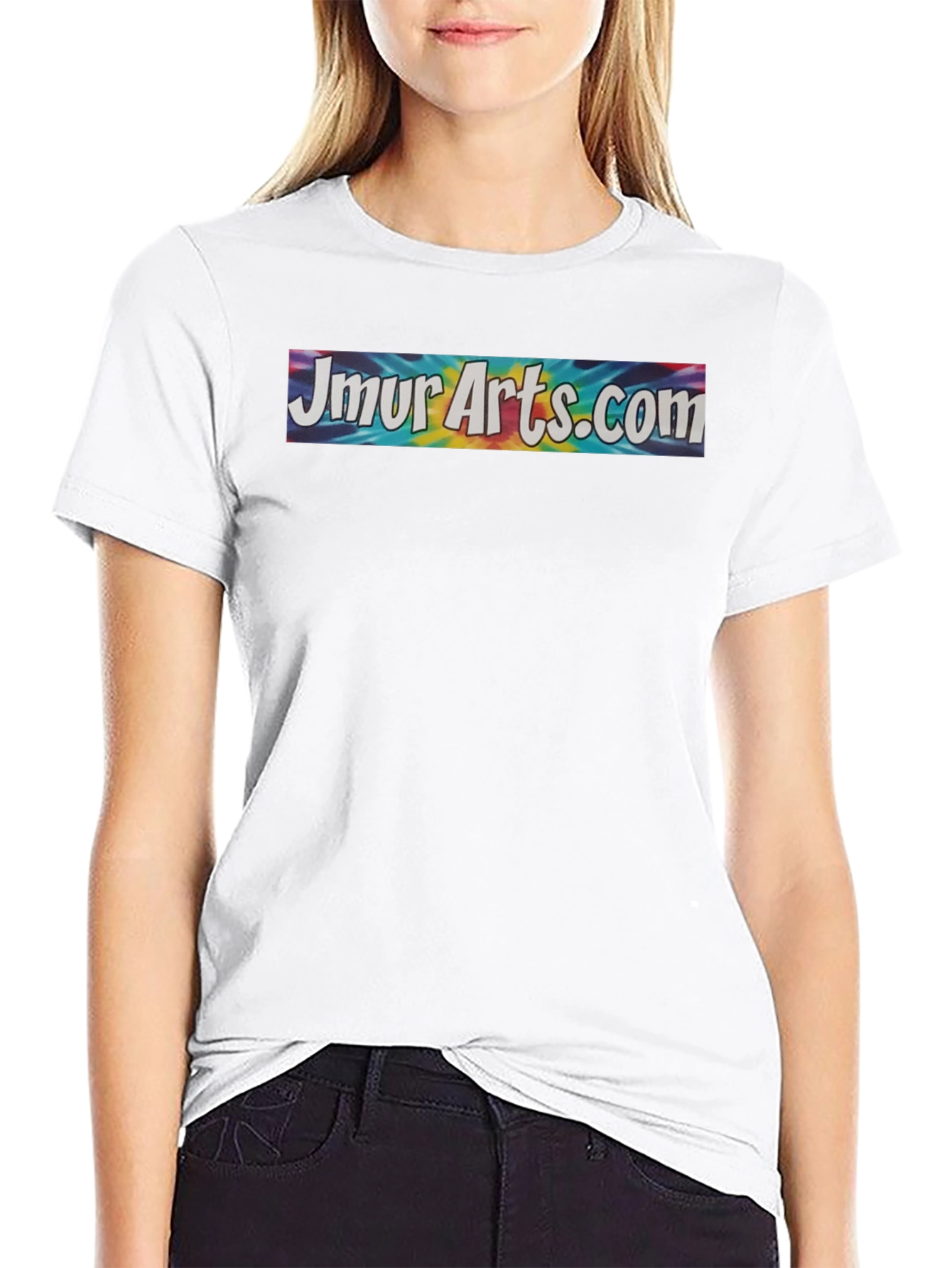 JmurArts.com Tie-Dye Graphic Tee - Unisex Cotton T-Shirt