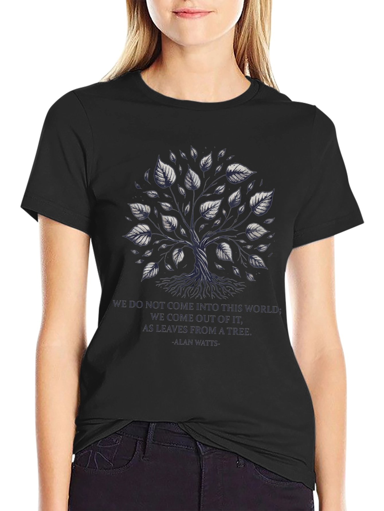 Nature Inspired Graphic Tee - Tree of Life Design