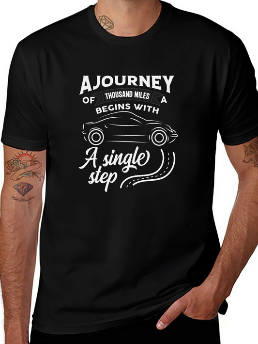 Inspirational A Journey Graphic T-Shirt