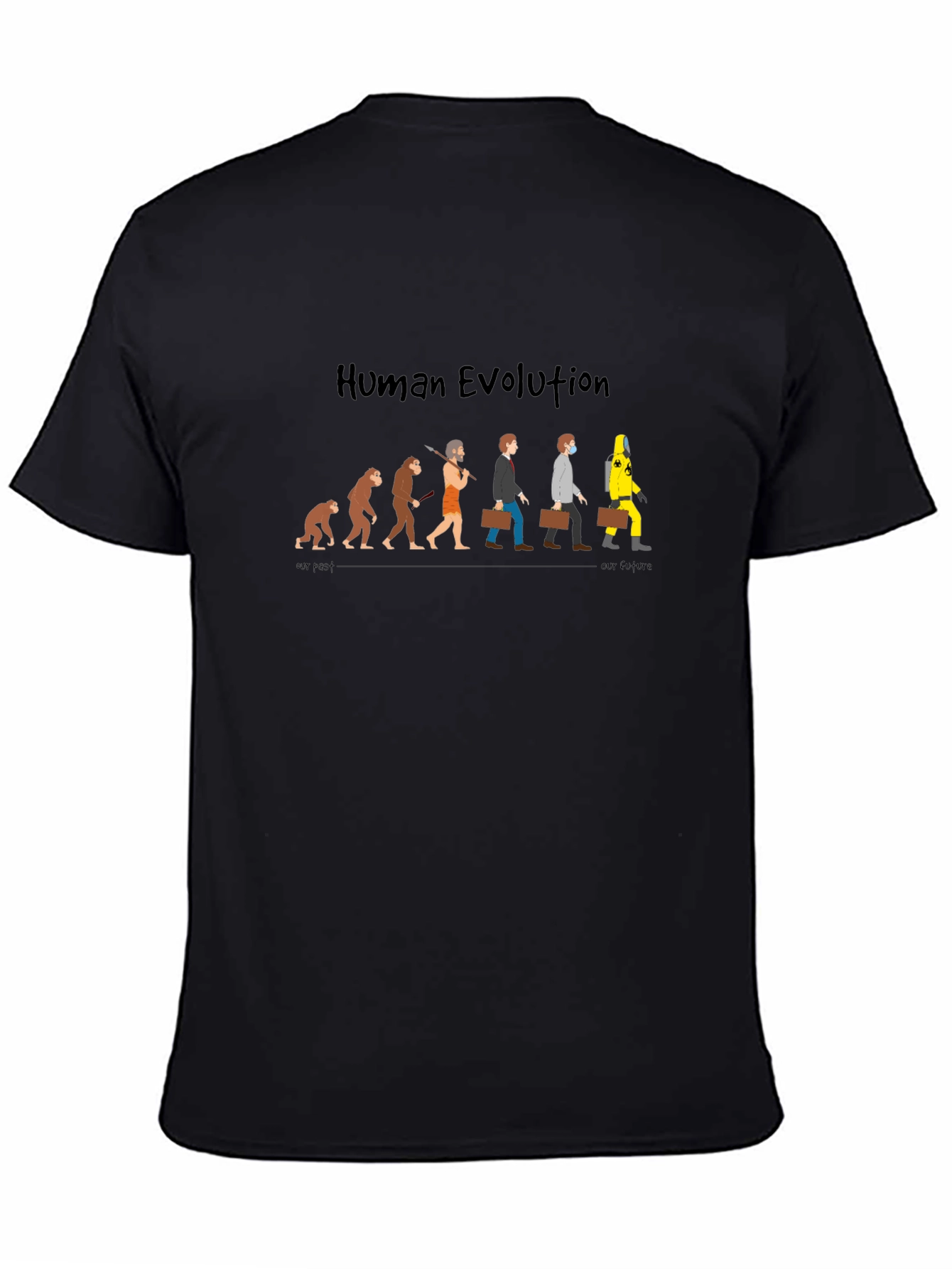 Human Evolution Graphic T-Shirt