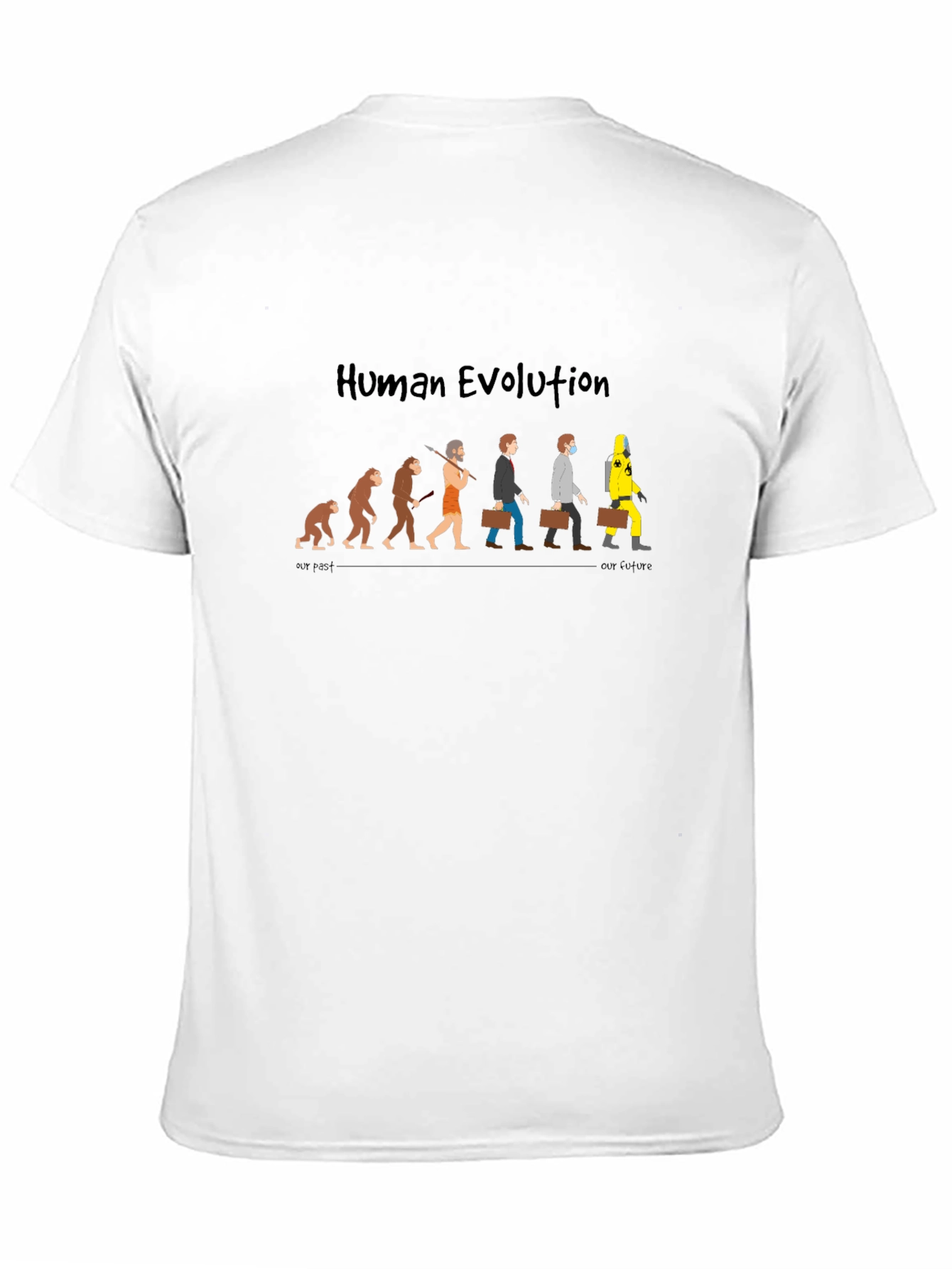 Human Evolution Graphic T-Shirt