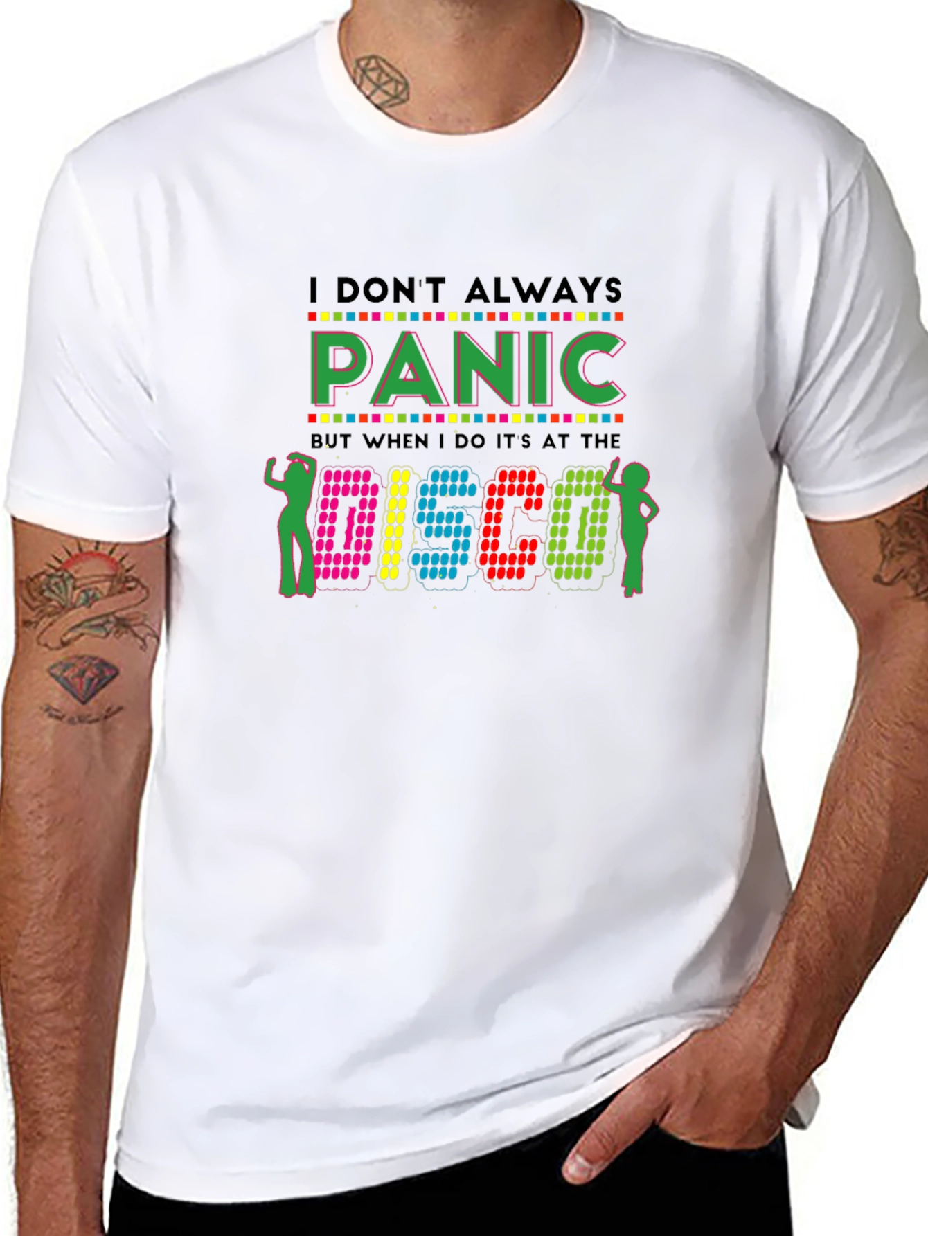 Panic! At The Disco Black Graphic T-Shirt
