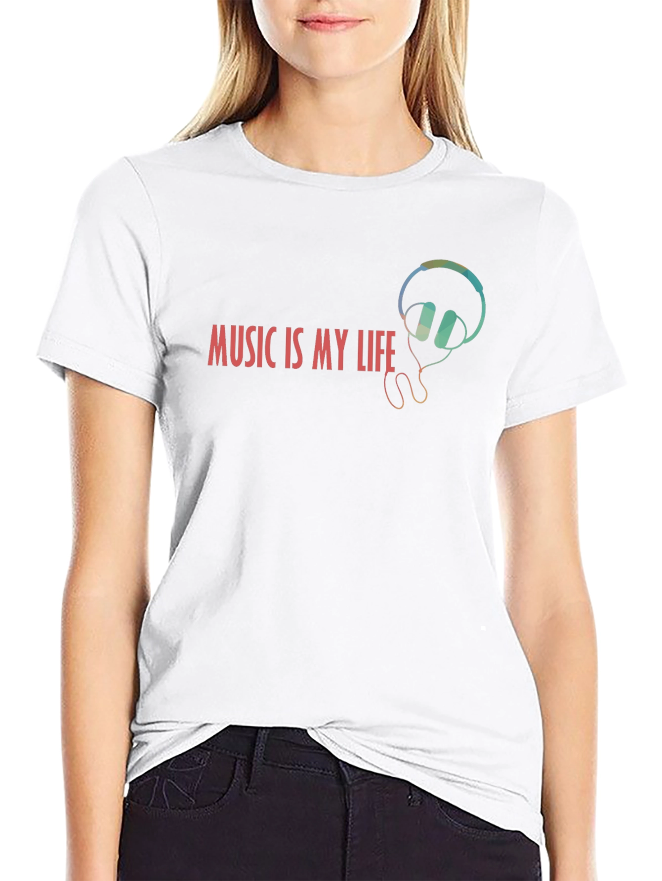 Music Is My Life Graphic Tee