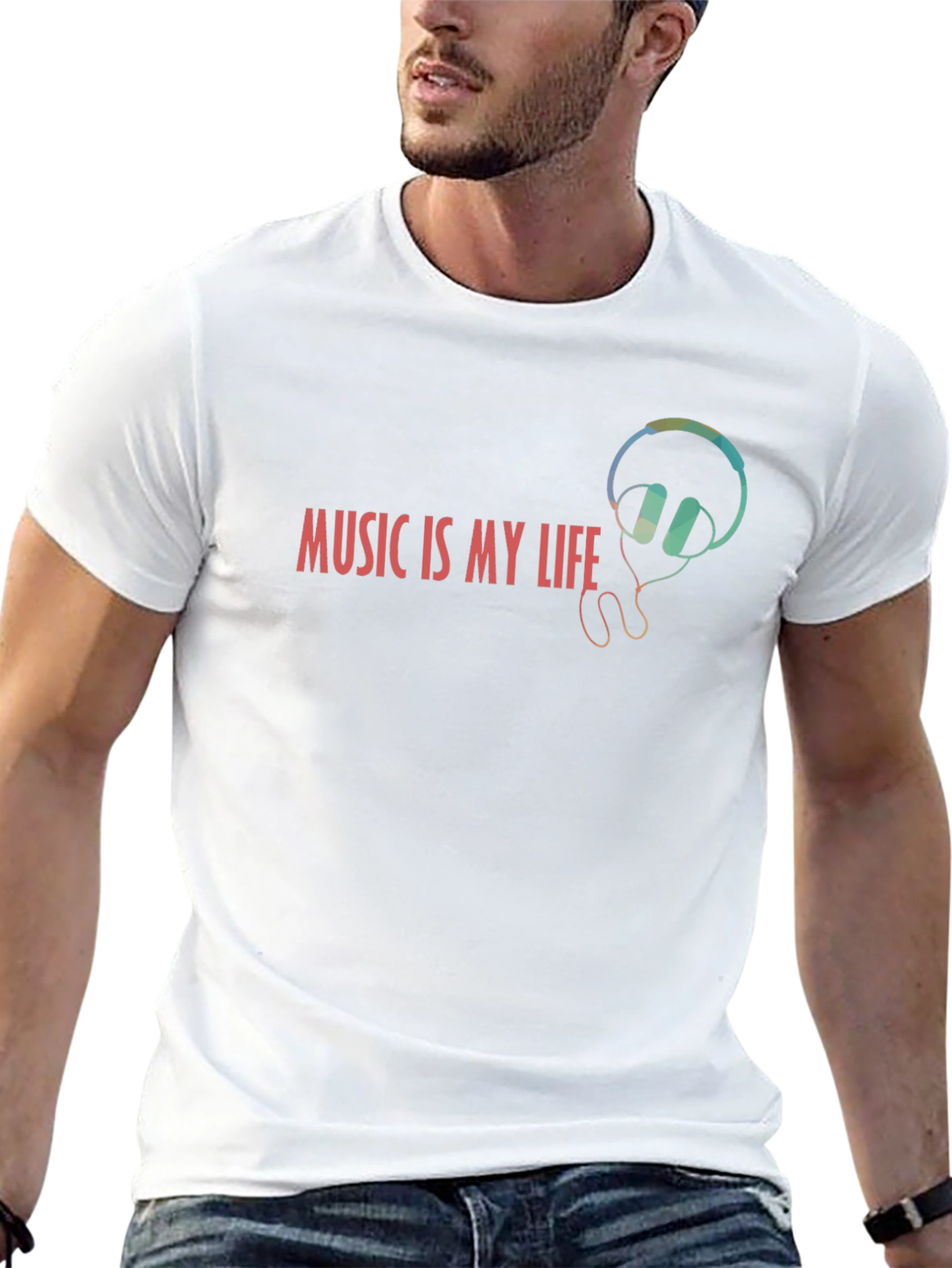 Music Is My Life Graphic Tee