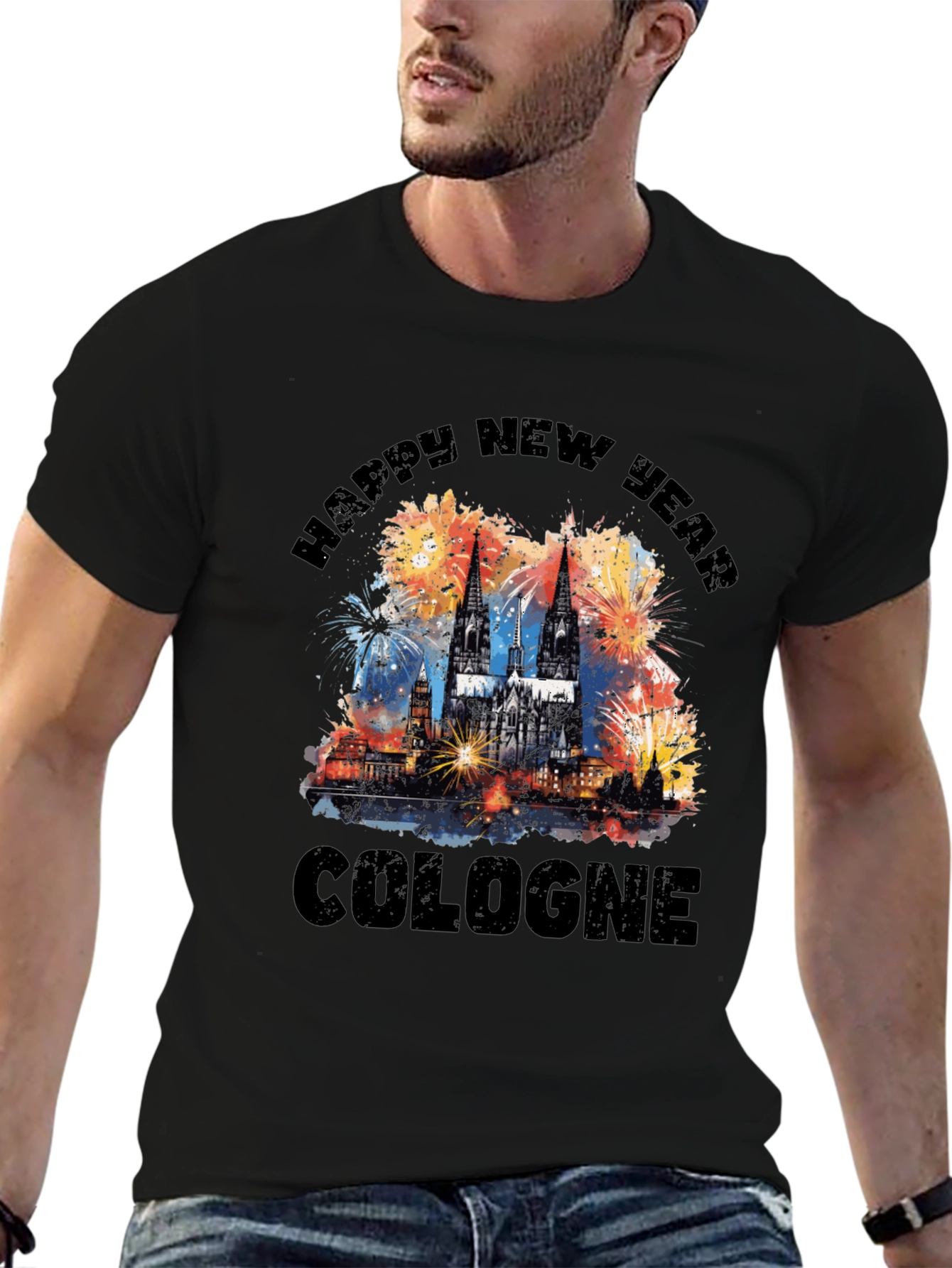Happy New Year Cologne T-Shirt