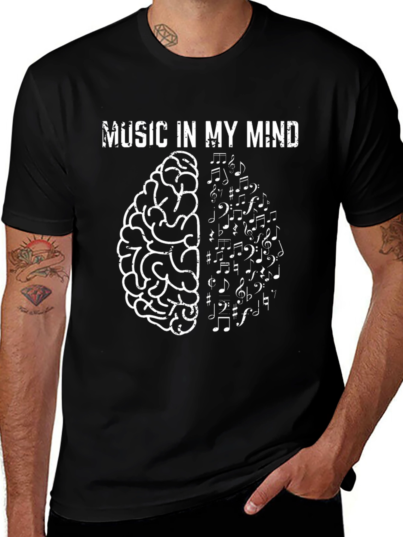 Music in My Mind Graphic Tee