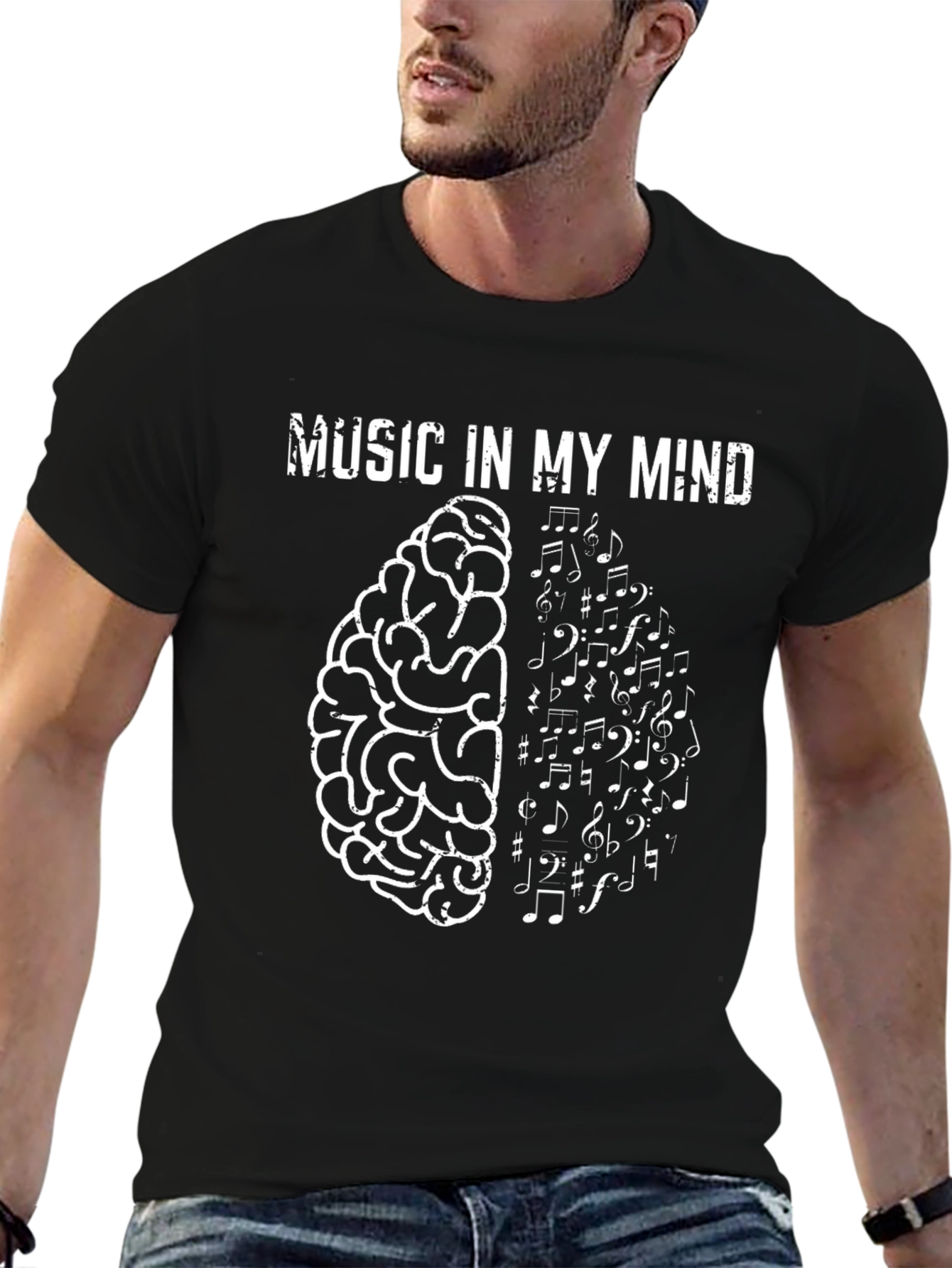 Music in My Mind Graphic Tee