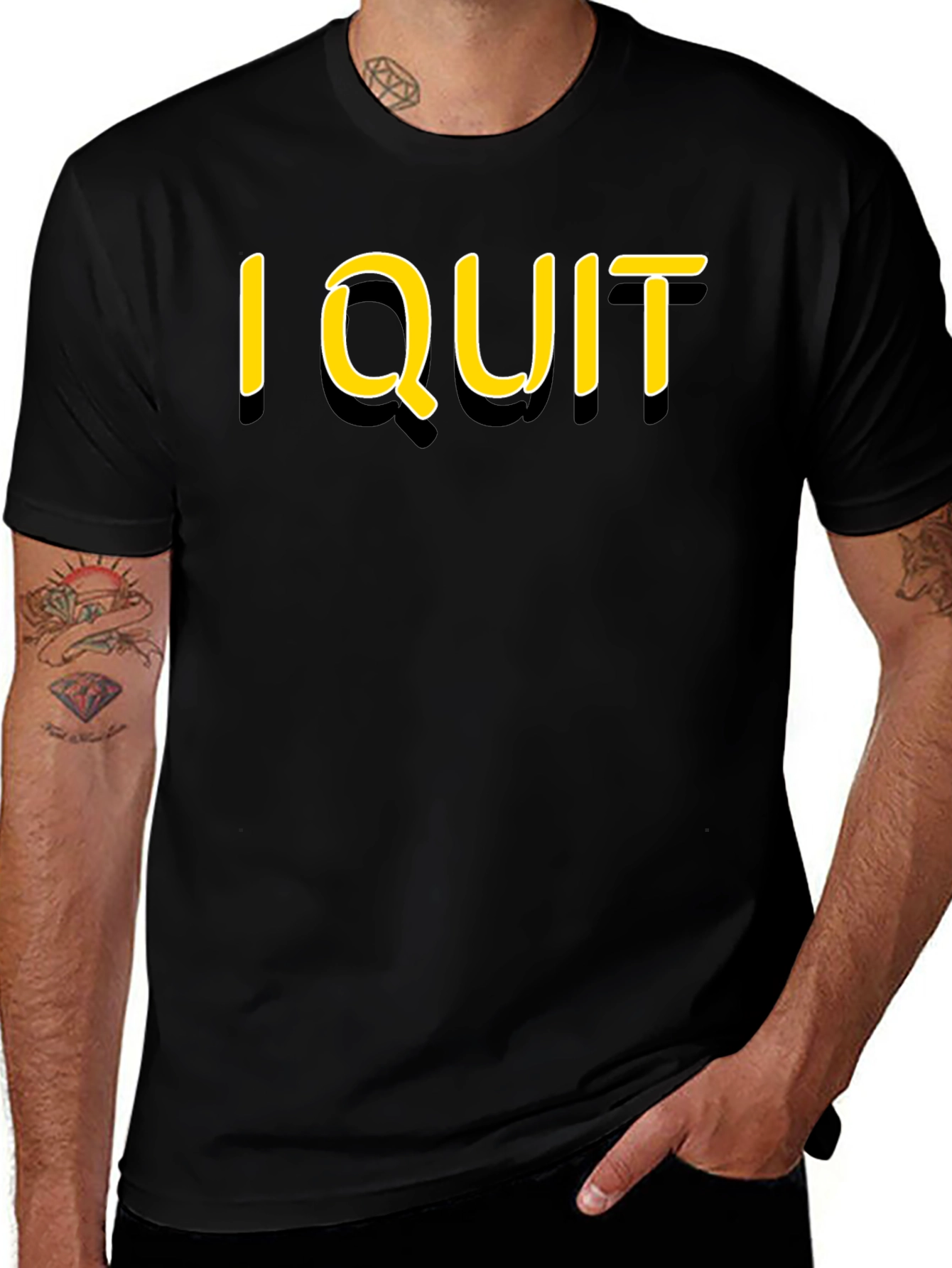 I Quit Graphic T-Shirt