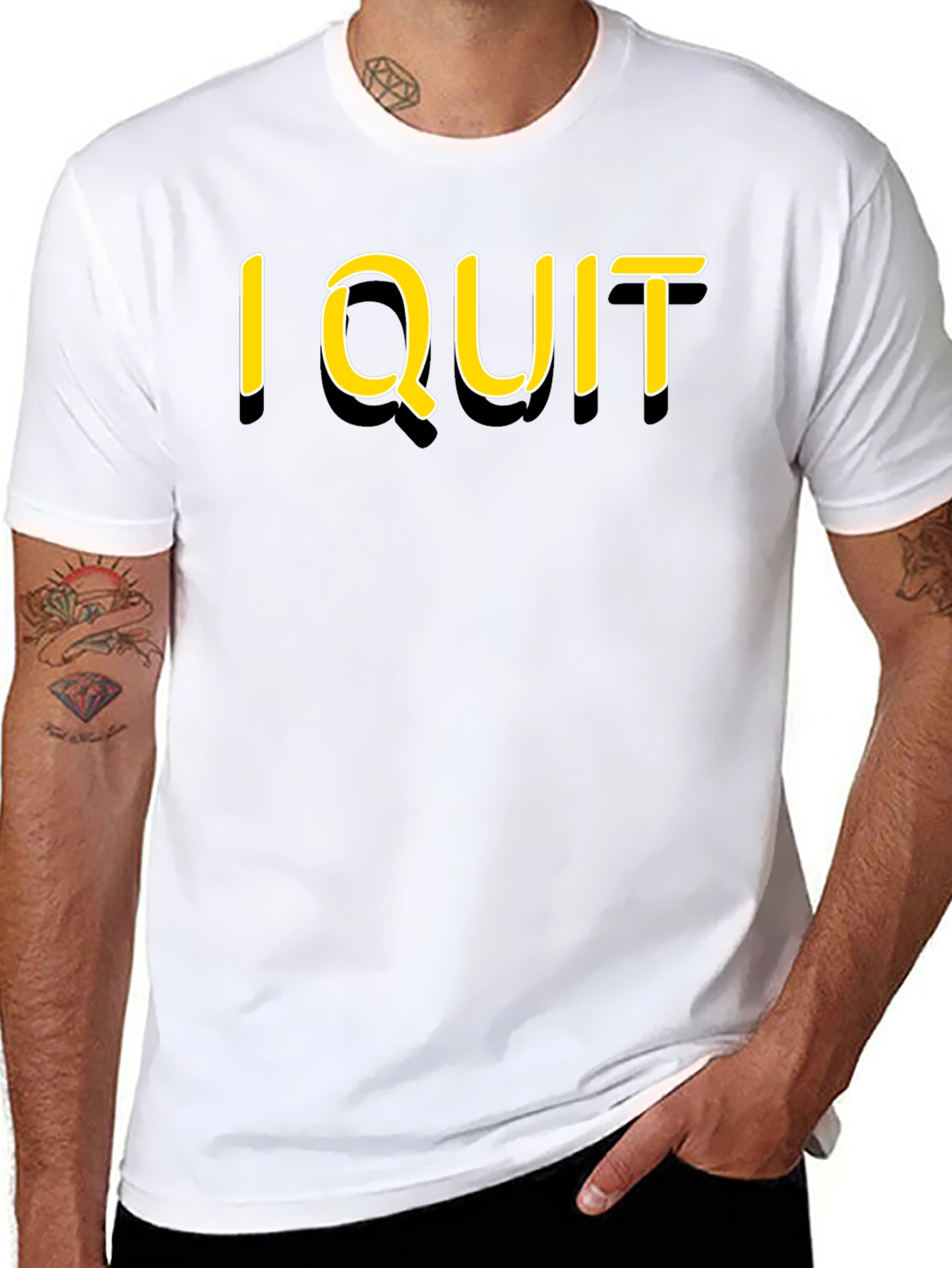 I Quit Graphic T-Shirt