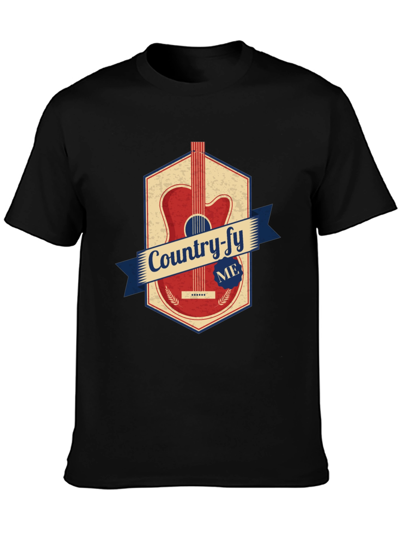 Country-fy Me Graphic Tee - Acoustic Guitar Design
