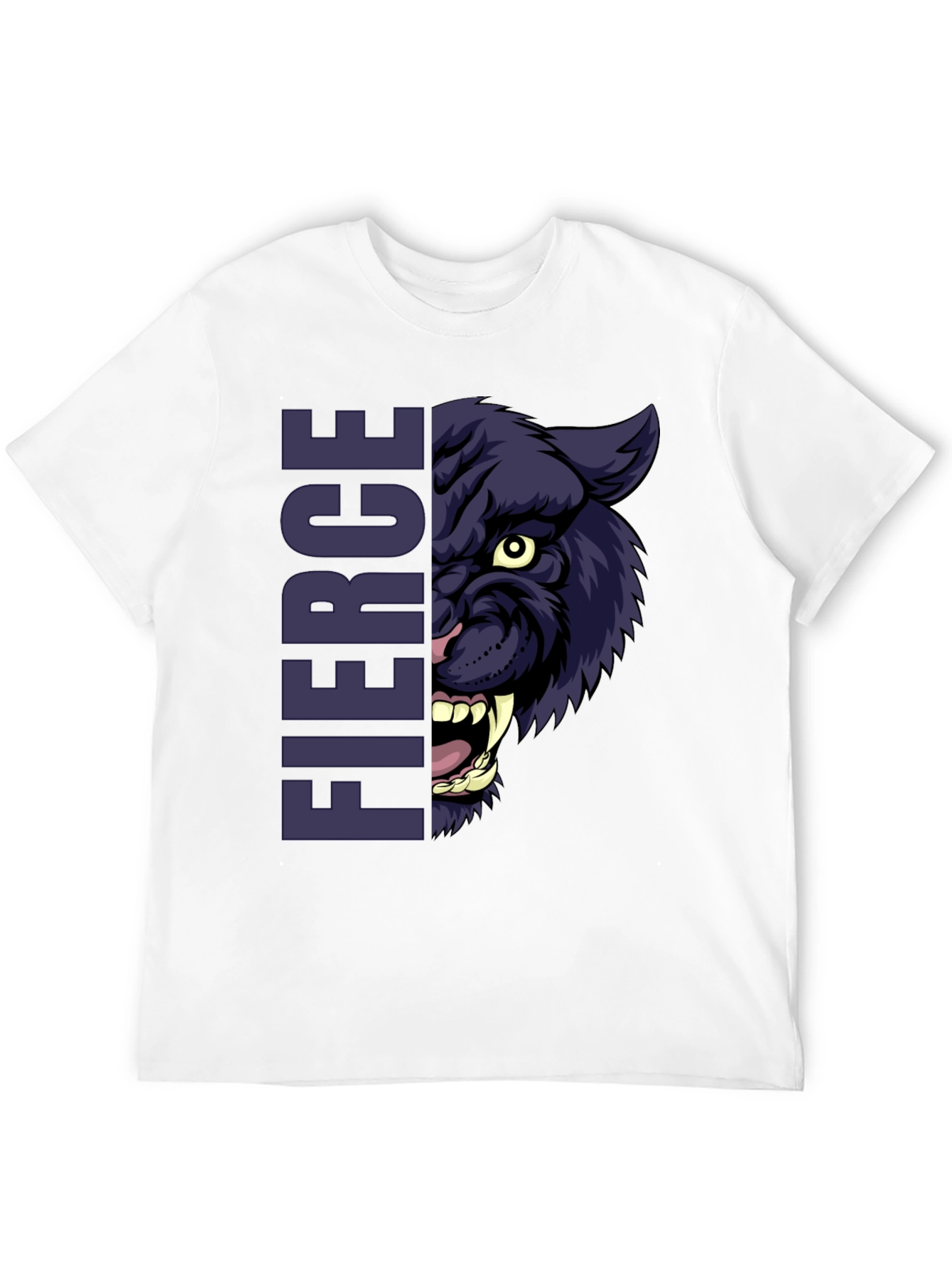 Fierce Panther Graphic T-Shirt
