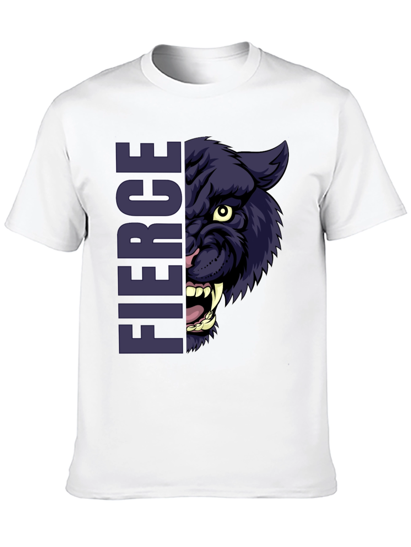 Fierce Panther Graphic T-Shirt